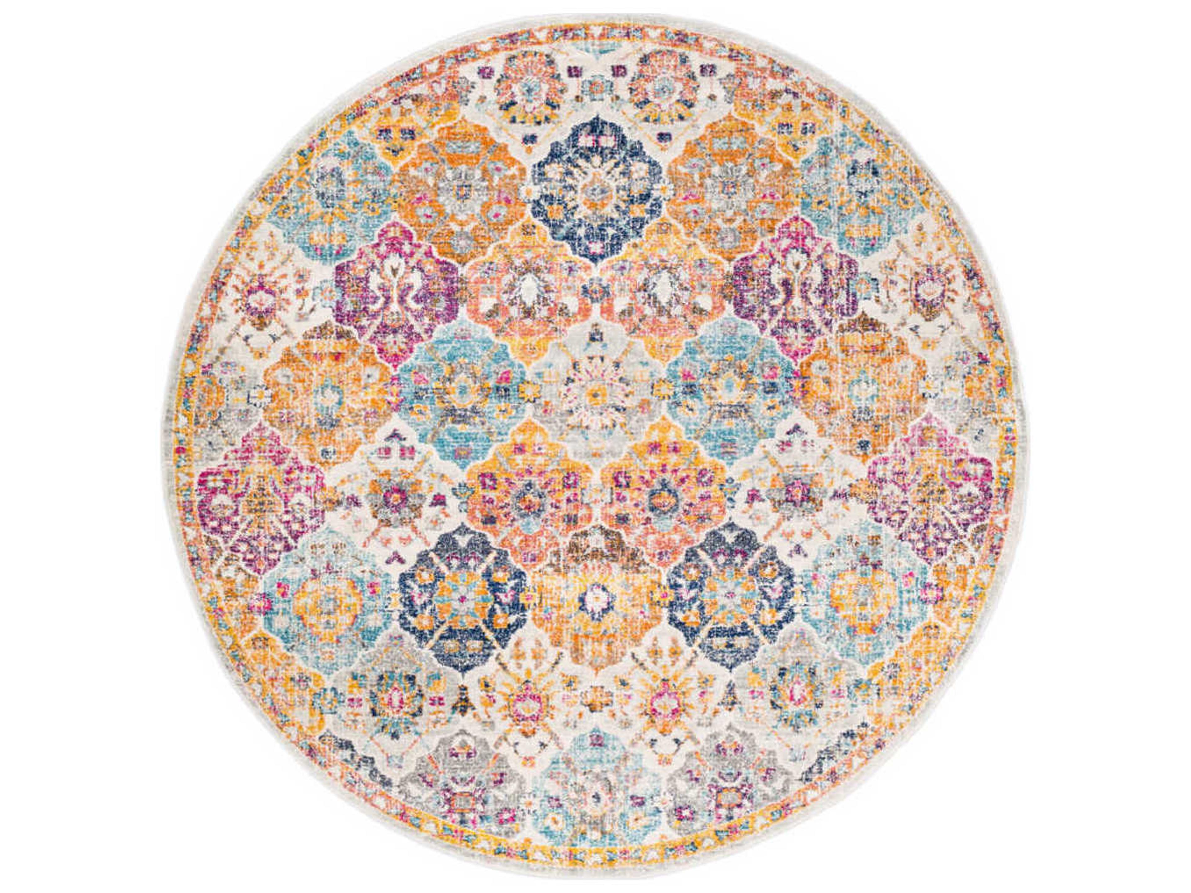 Harput Floral Area Rug