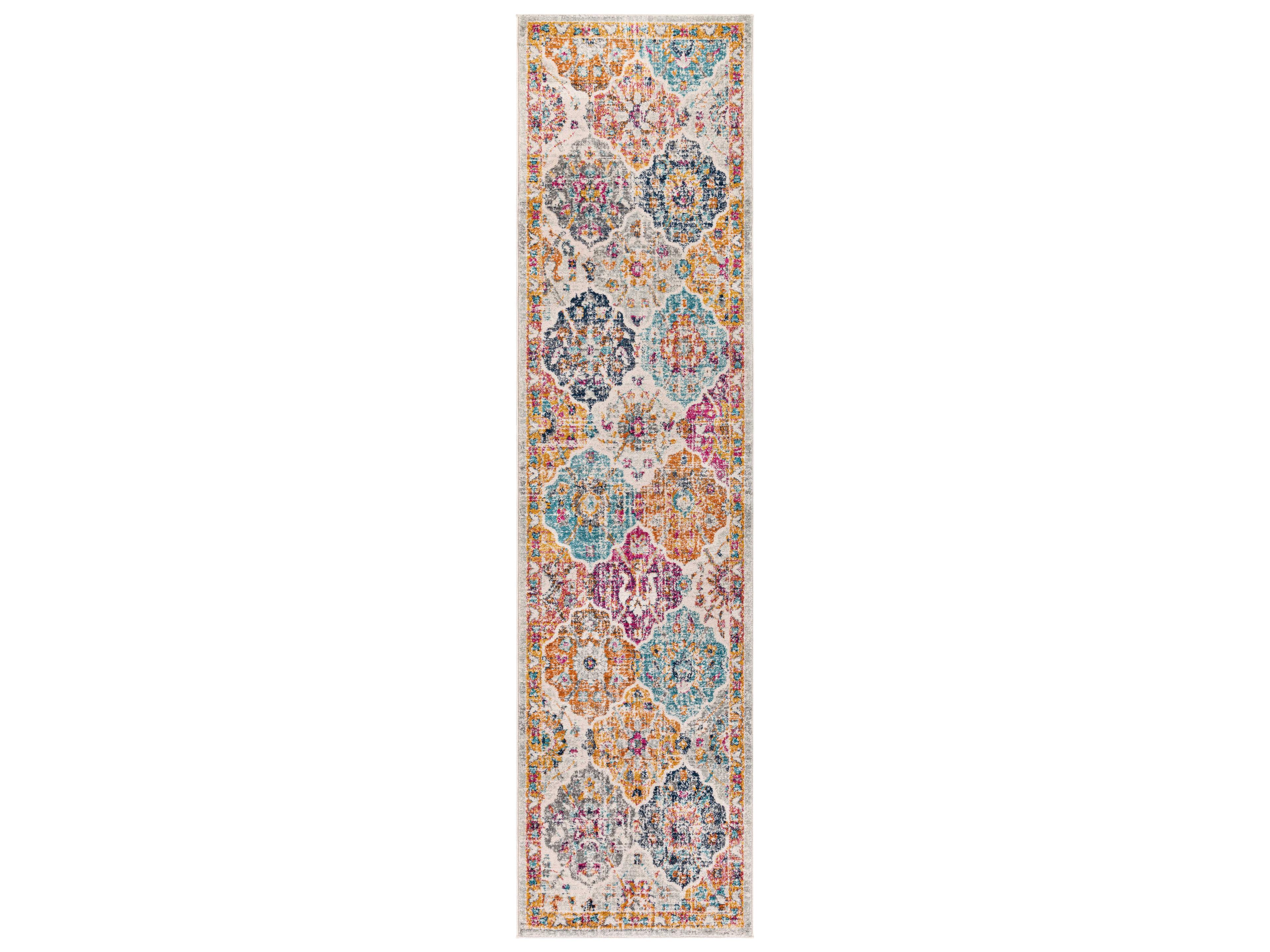 Harput Floral Runner Area Rug