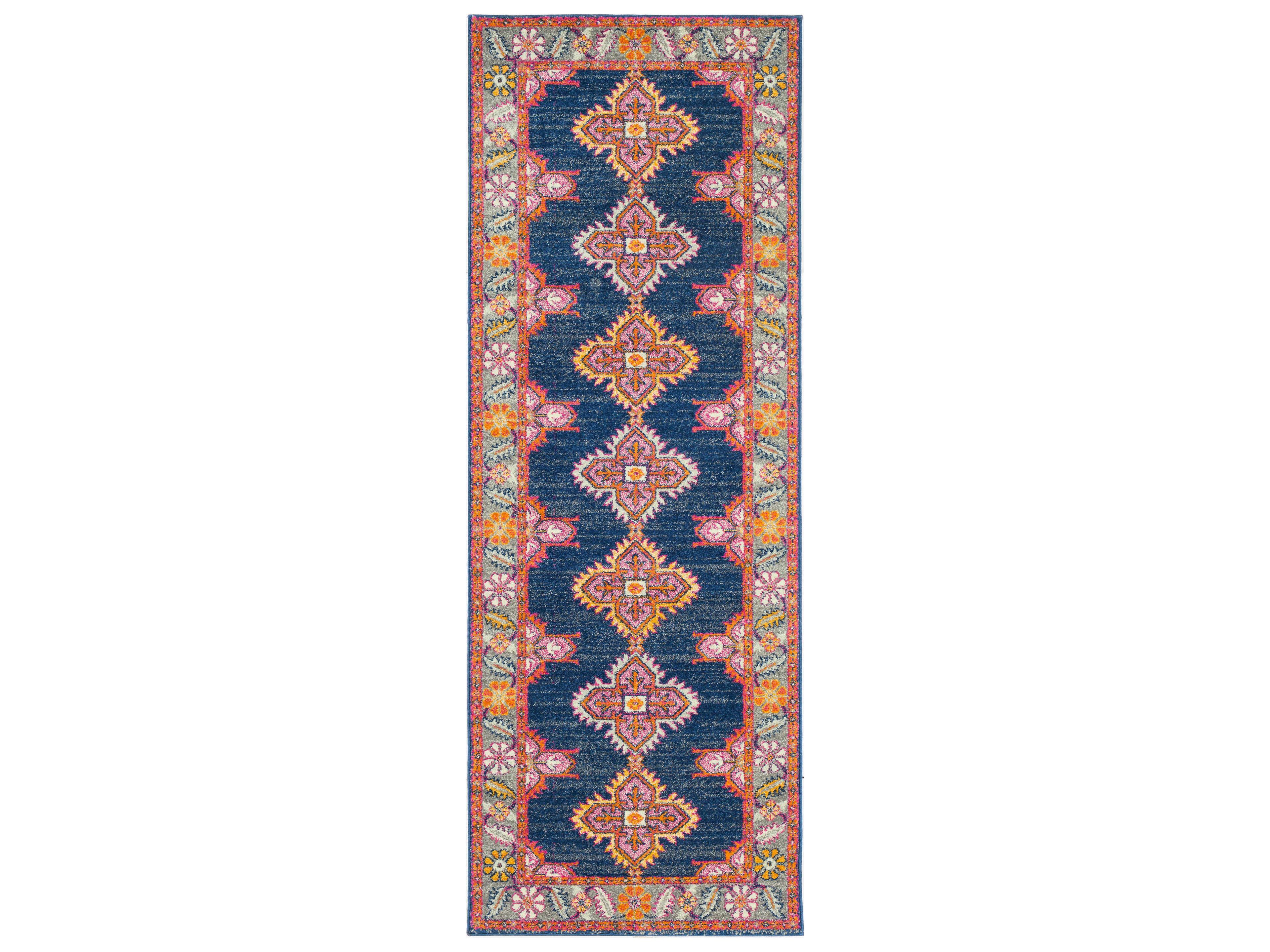 Harput Bordered Runner Area Rug