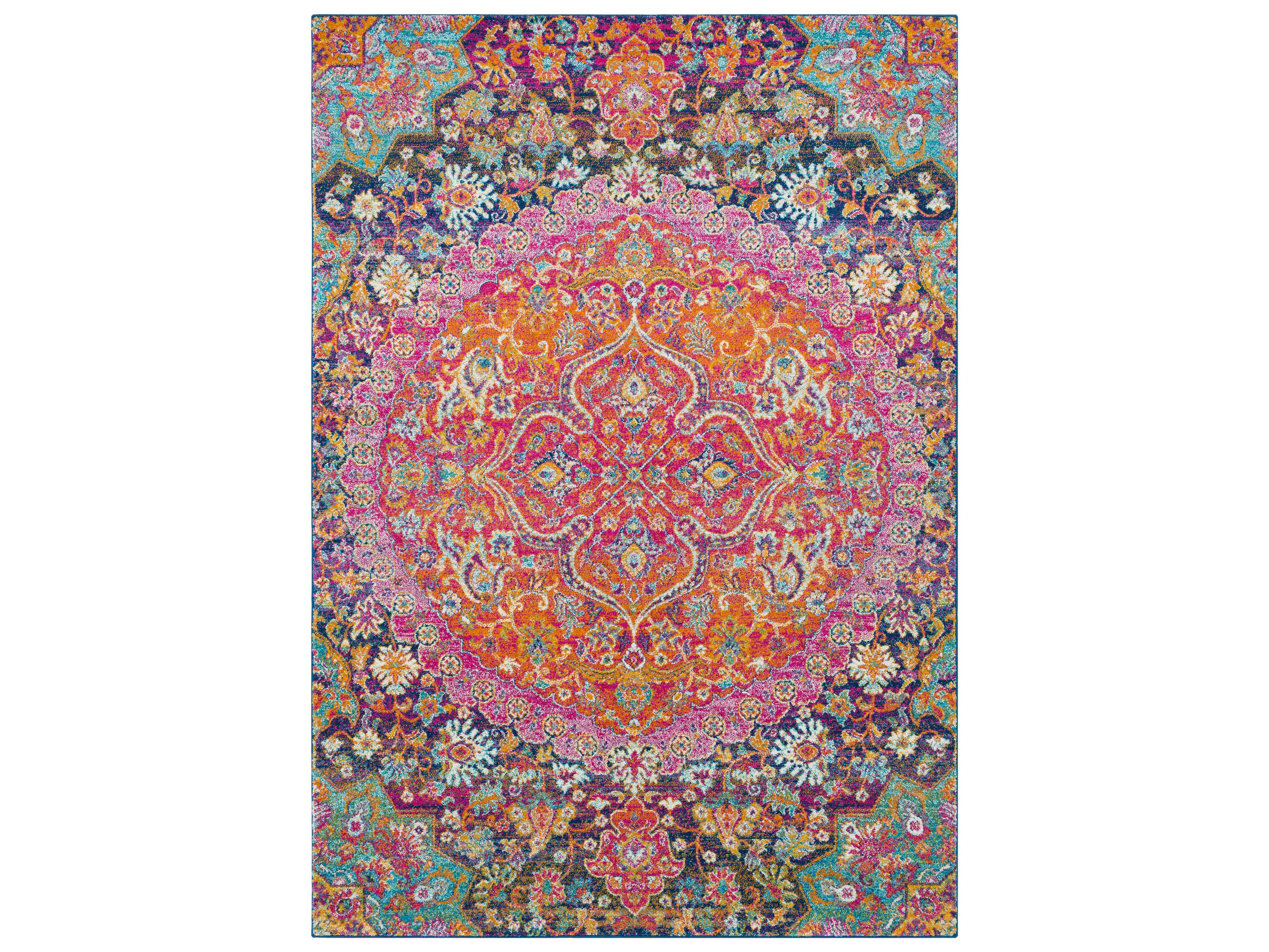 Harput Floral Area Rug