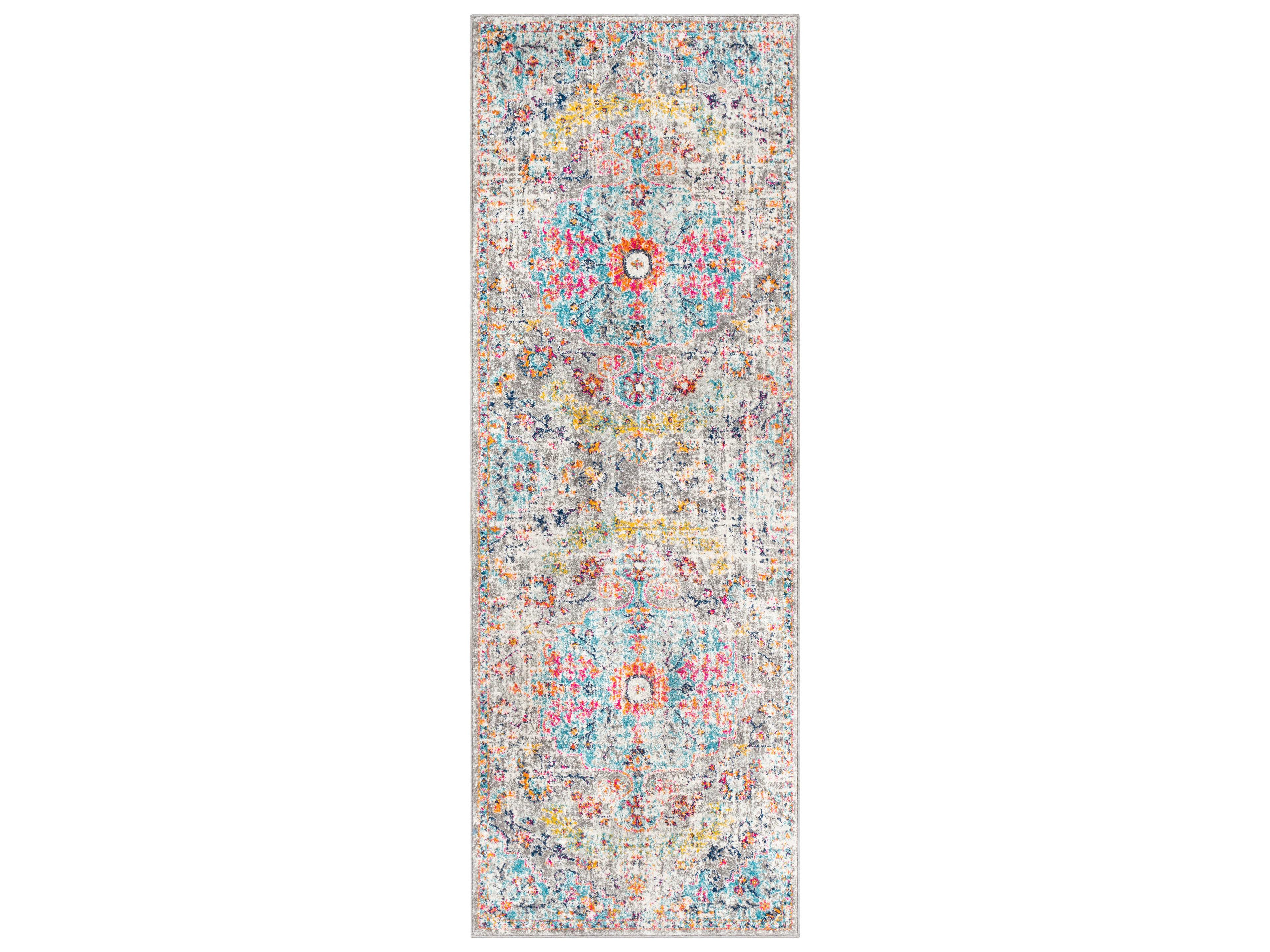 Harput Bordered Runner Area Rug