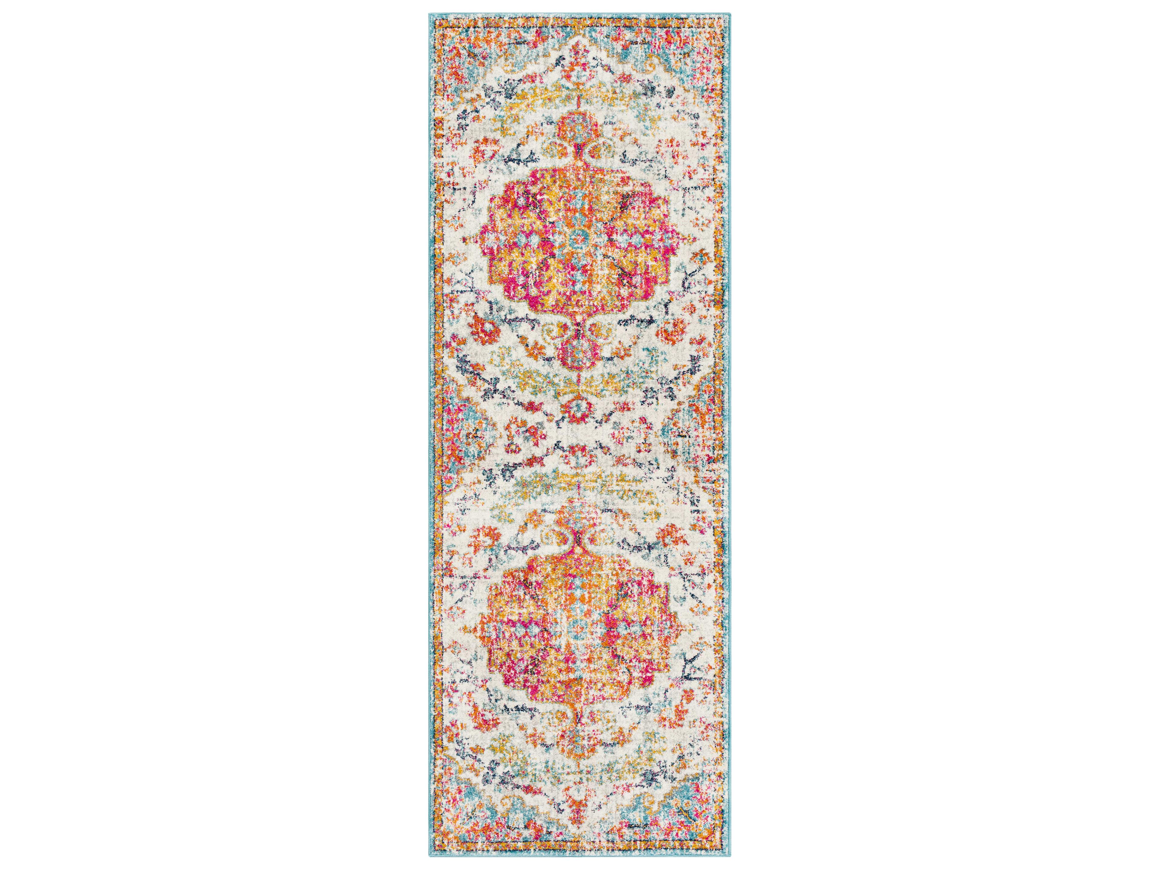 Harput Bordered Runner Area Rug