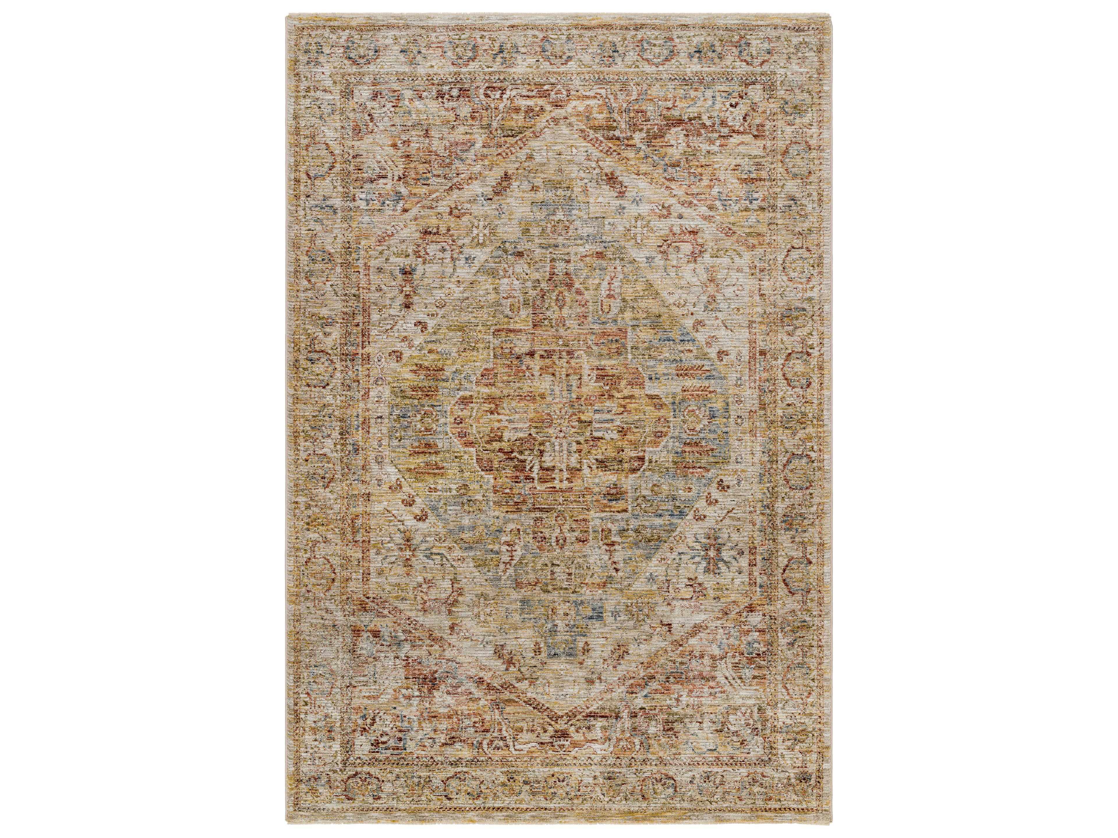 Naila Bordered Area Rug