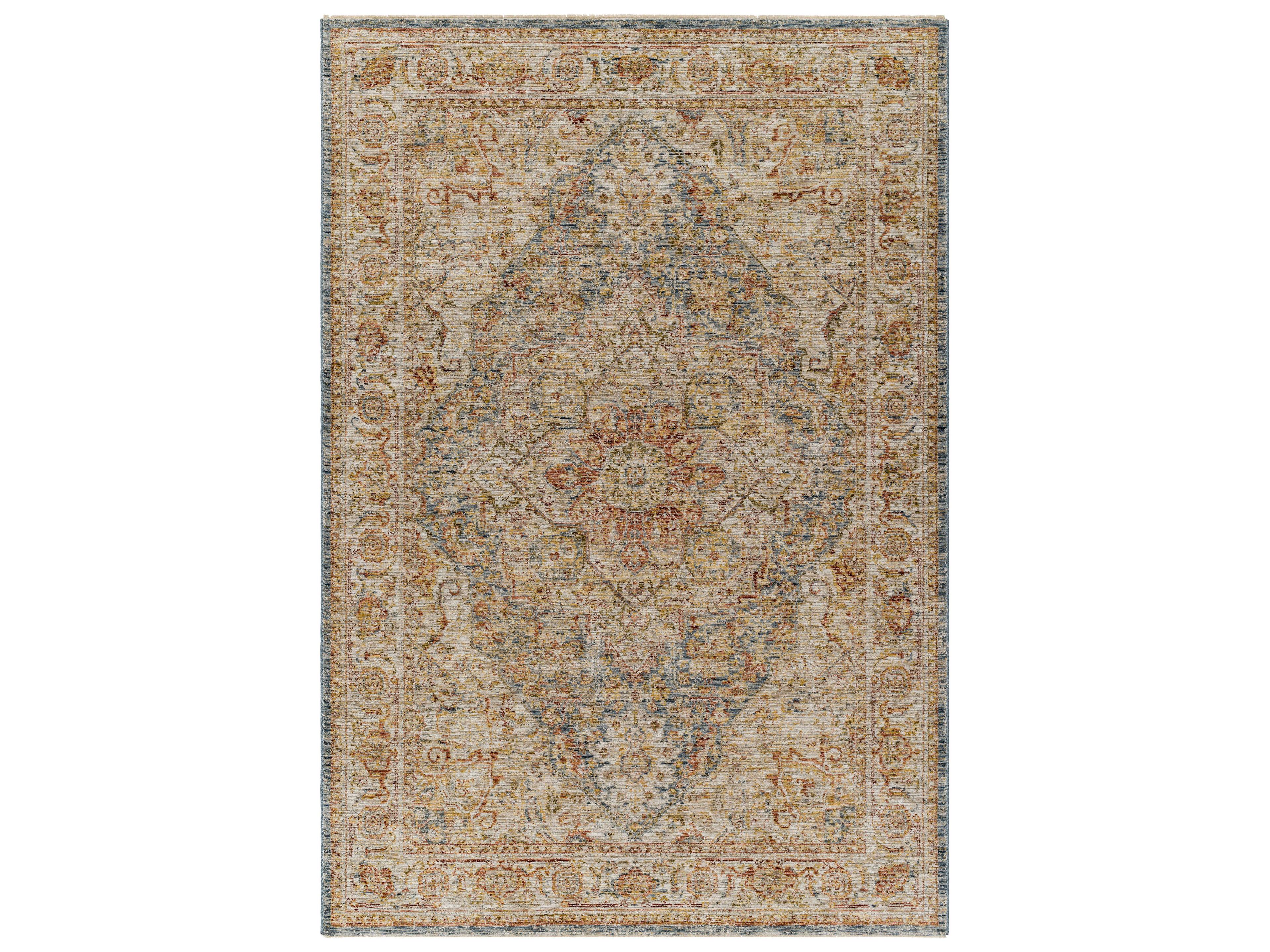 Naila Bordered Area Rug