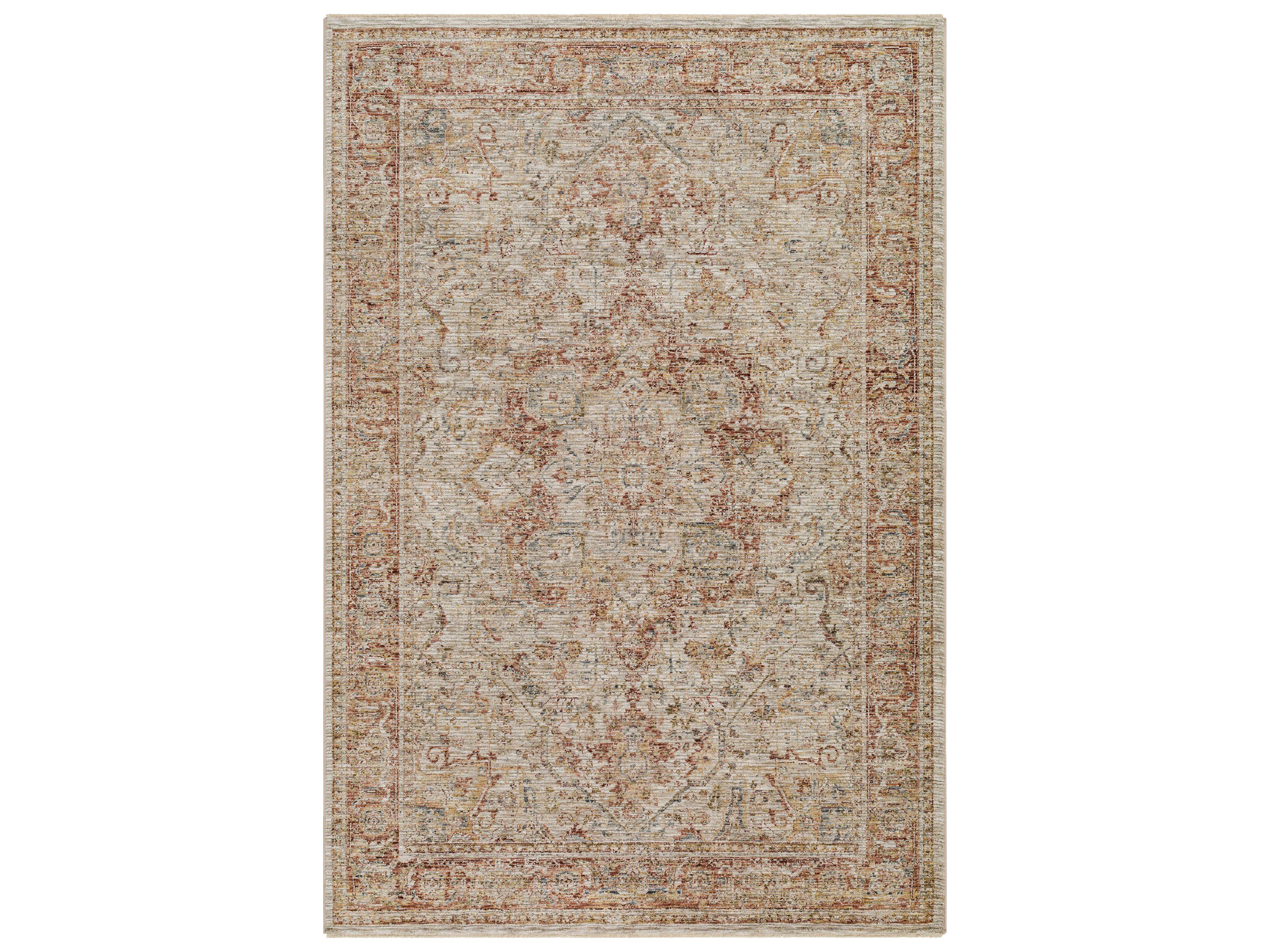 Naila Bordered Area Rug