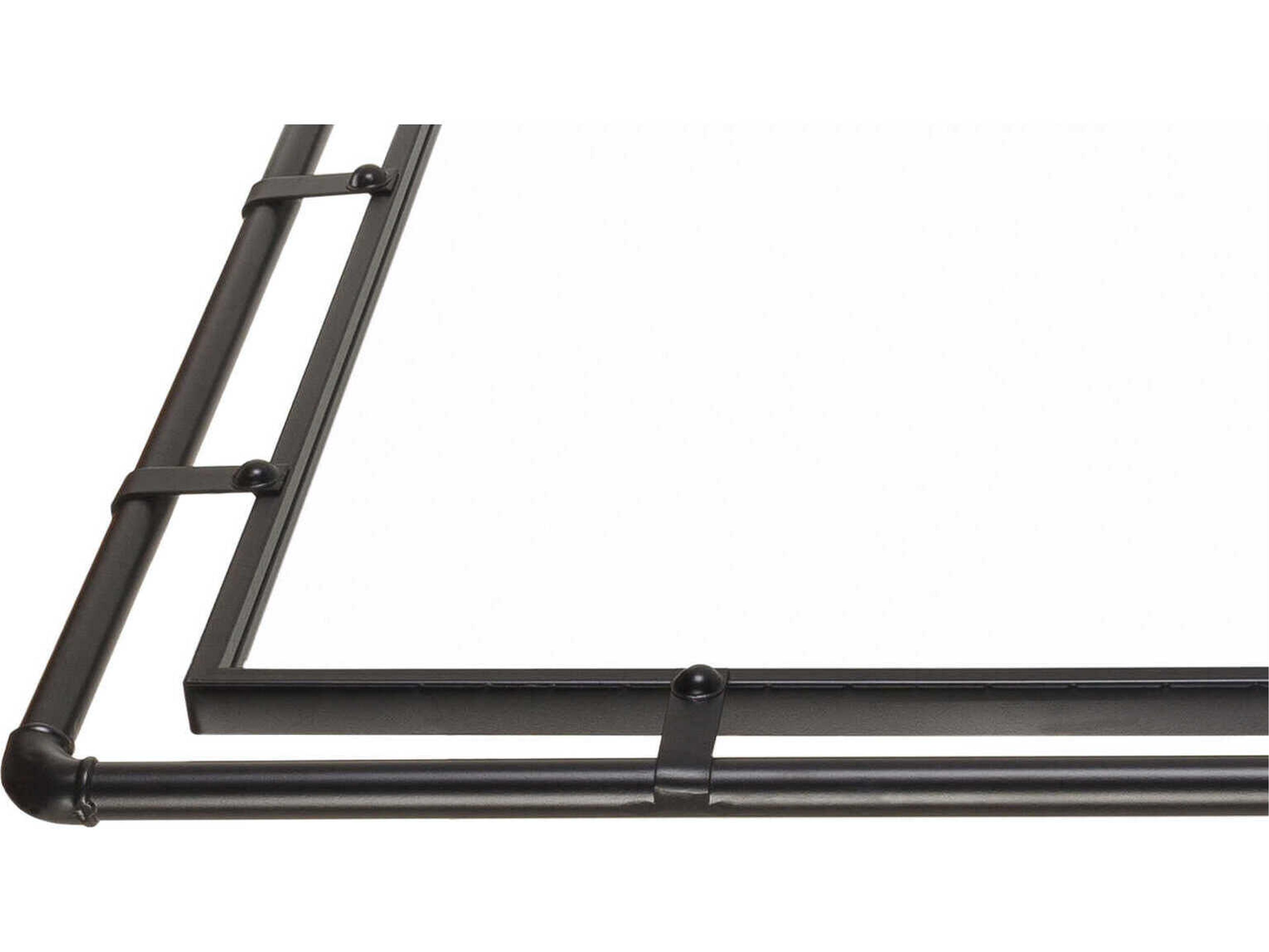 Livabliss by Surya Indus Black Wall Mirror Rectangular