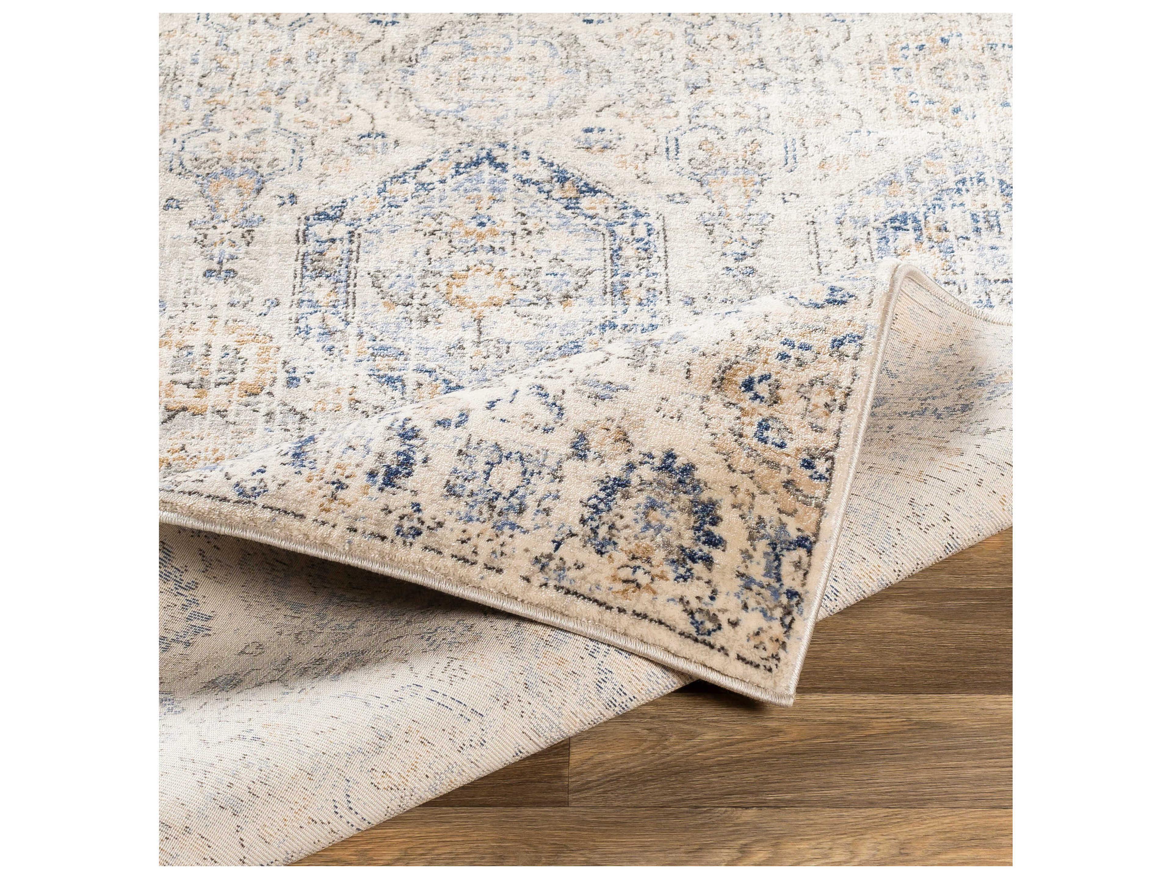 Livabliss by Surya Indigo Floral Area Rug