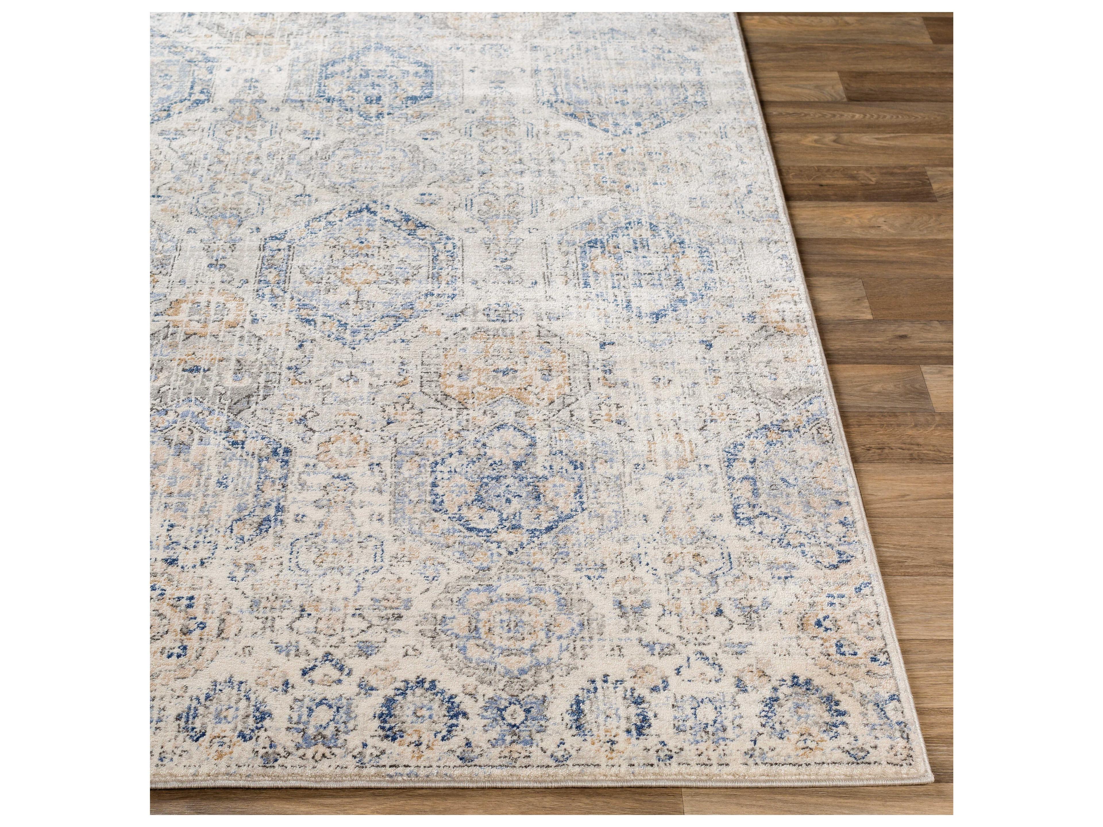 Livabliss by Surya Indigo Floral Area Rug