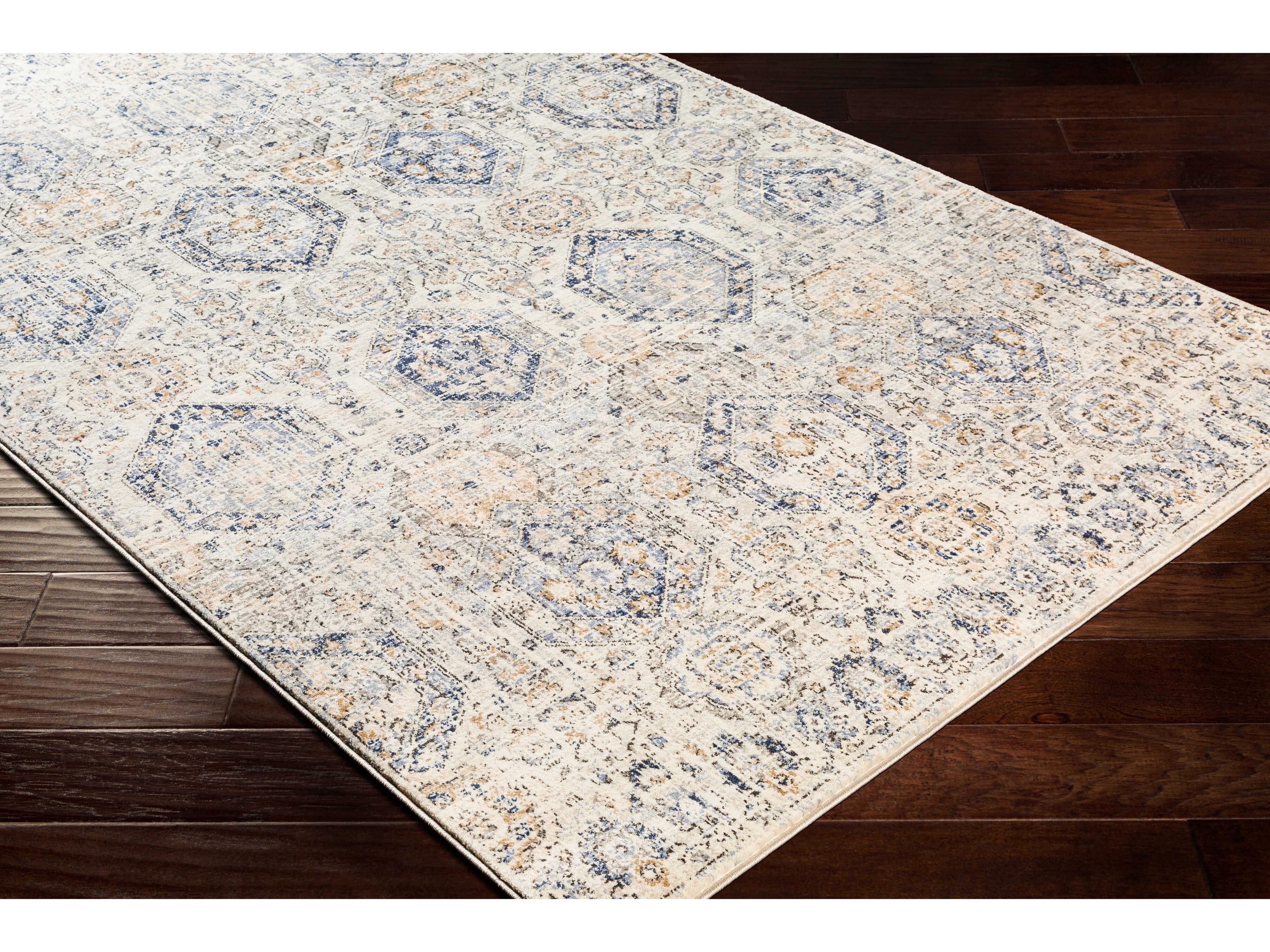 Livabliss by Surya Indigo Floral Area Rug