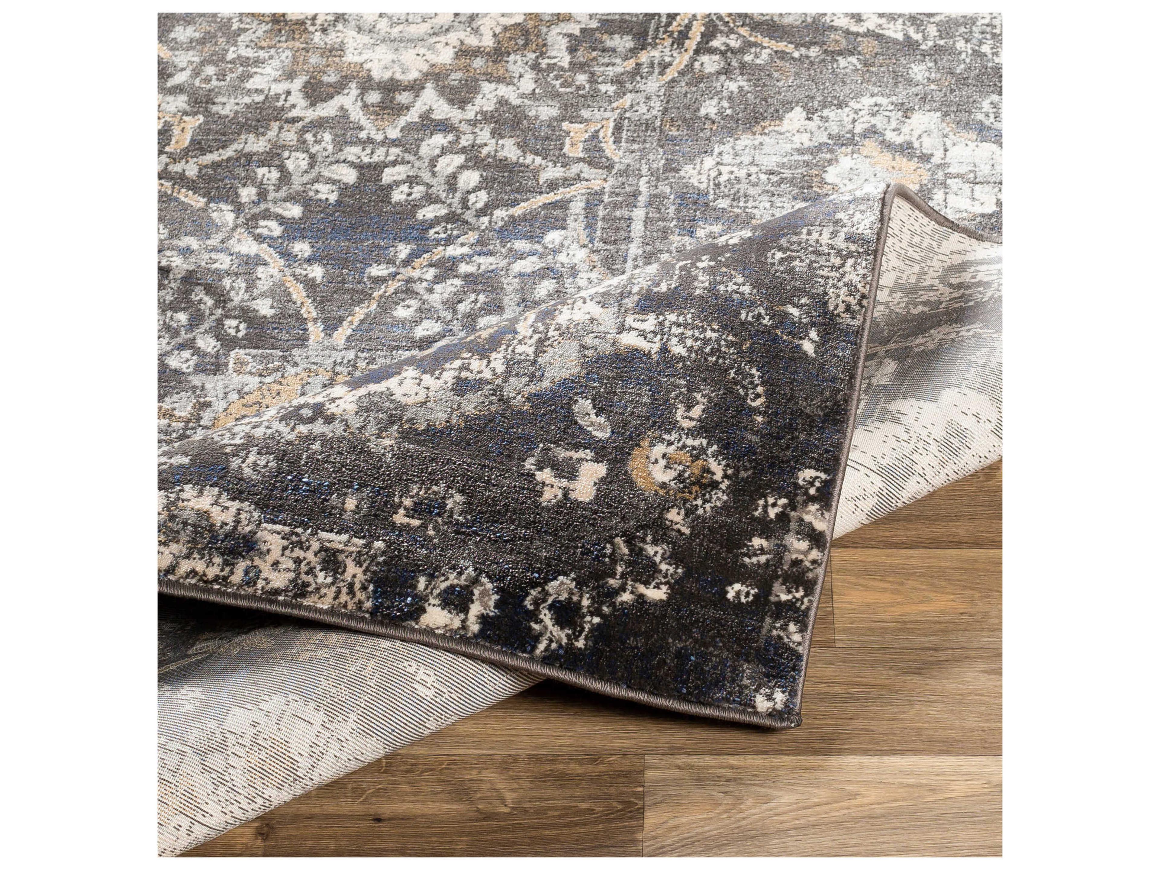 Livabliss by Surya Indigo Floral Area Rug