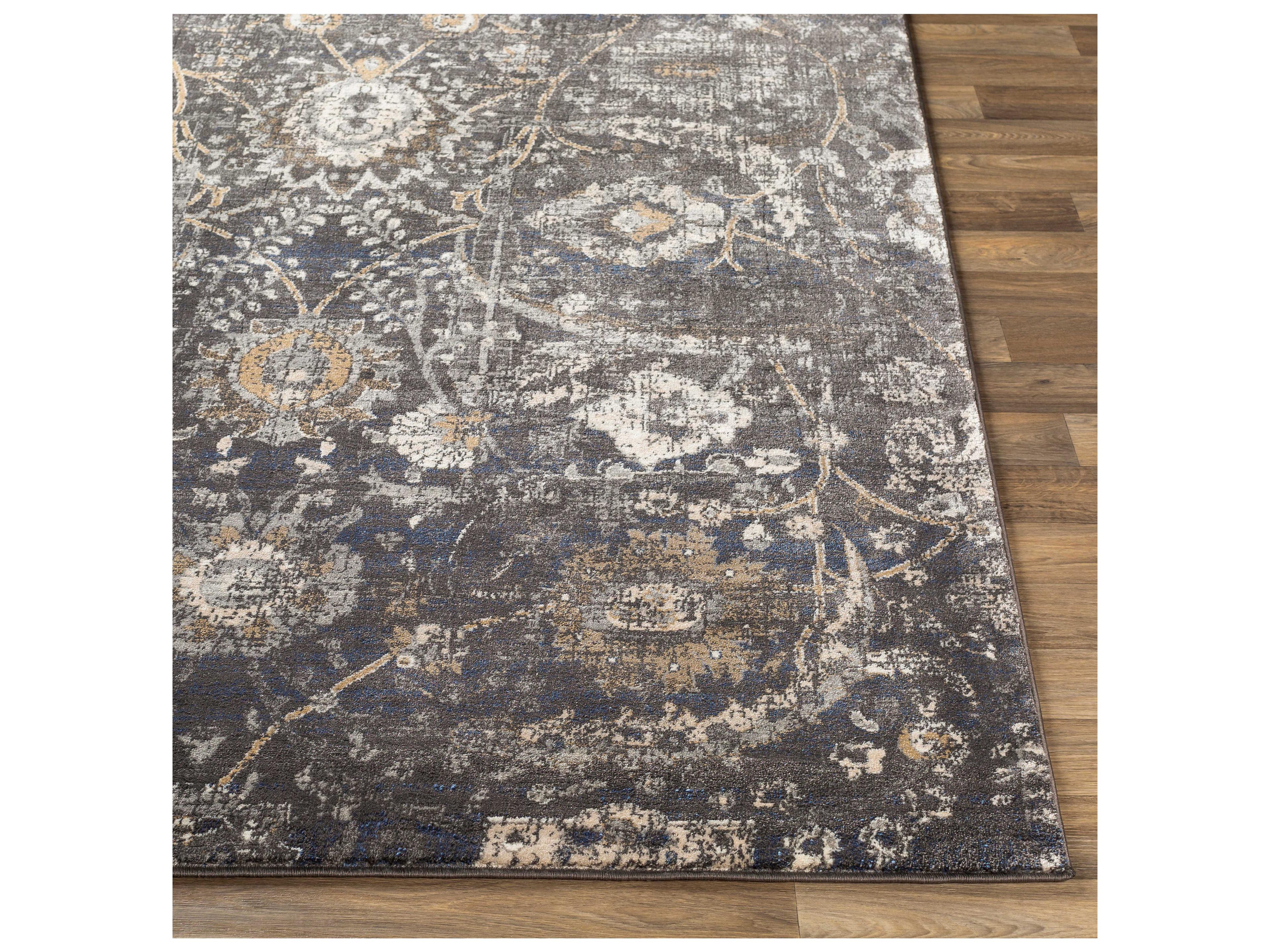 Livabliss by Surya Indigo Floral Area Rug