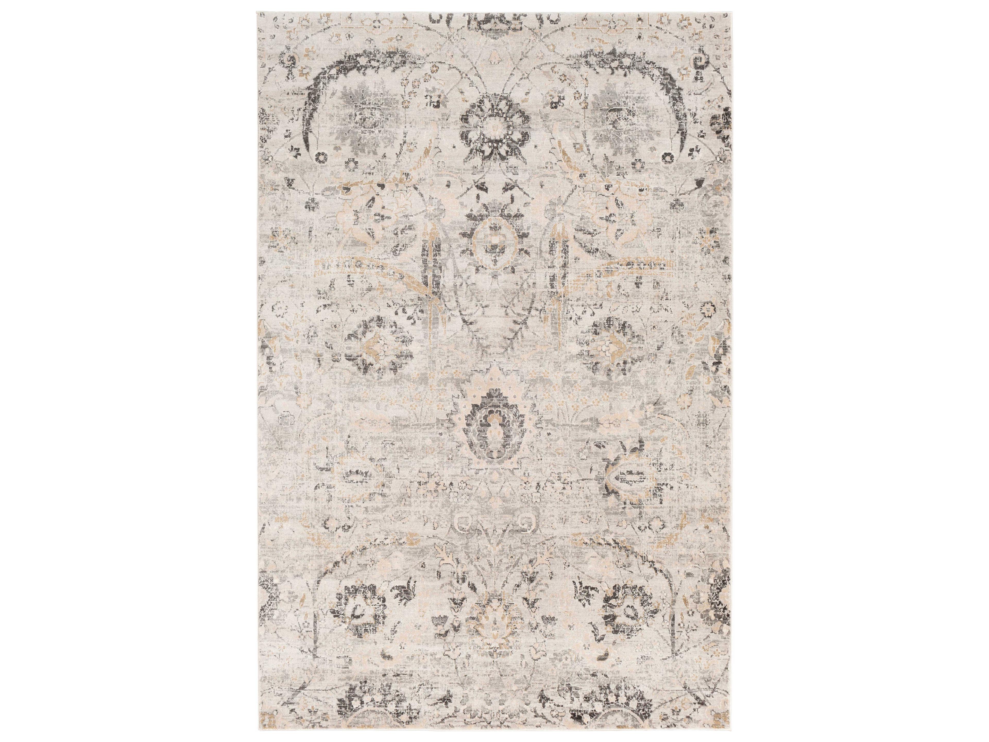 Indigo Floral Area Rug