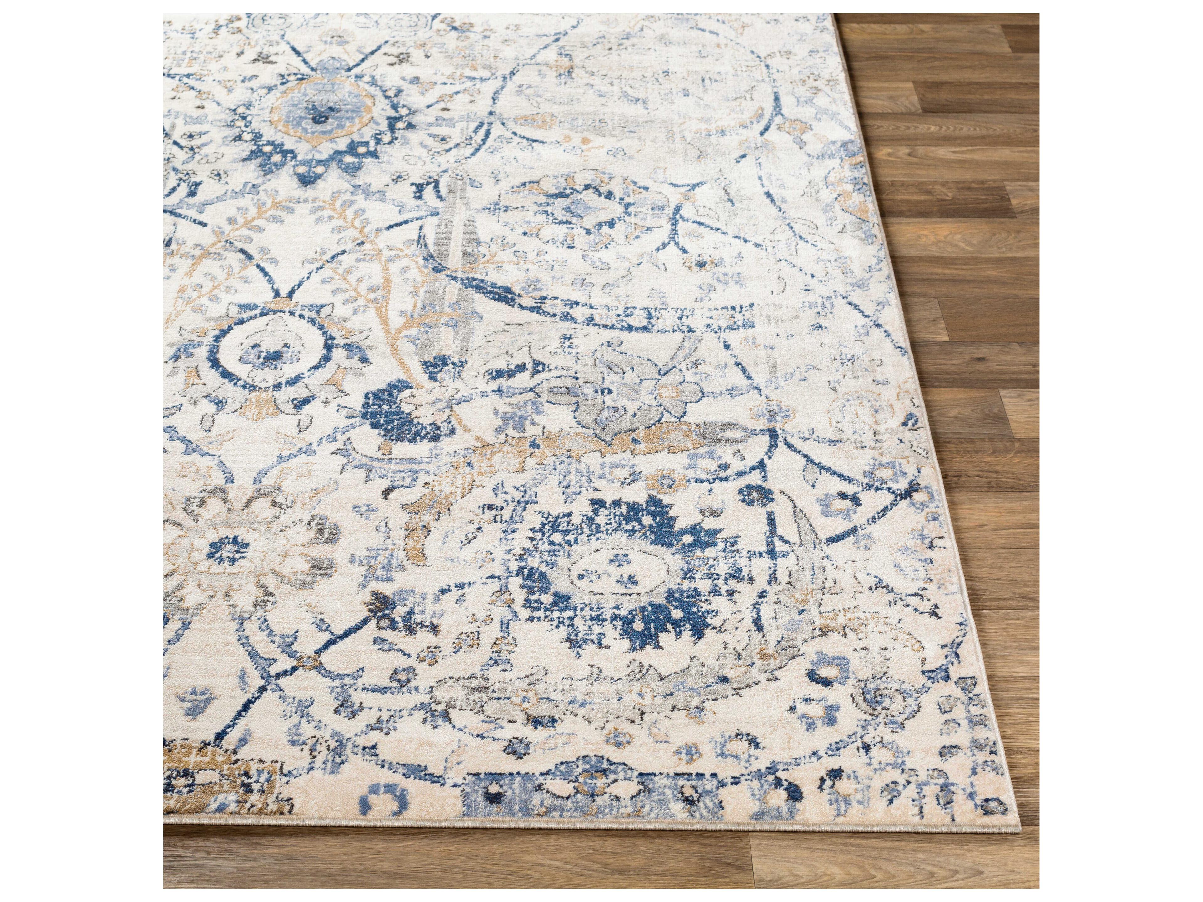 Livabliss by Surya Indigo Floral Area Rug