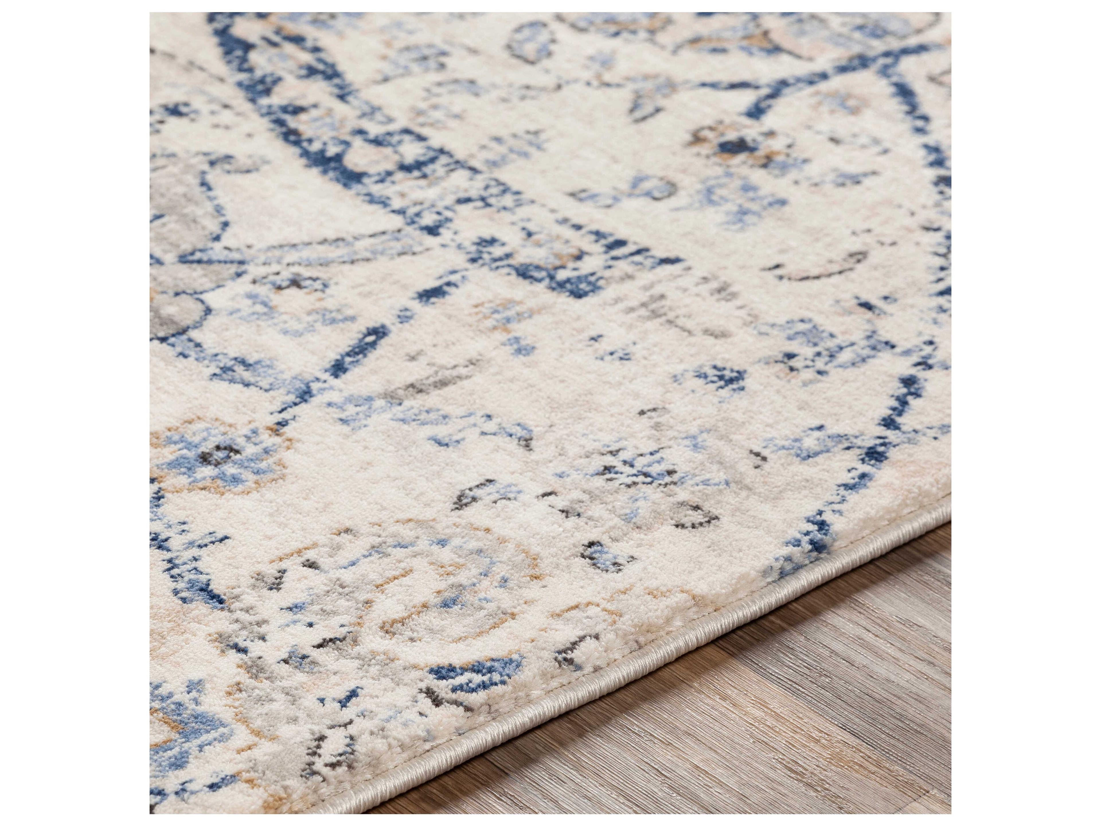 Livabliss by Surya Indigo Floral Area Rug