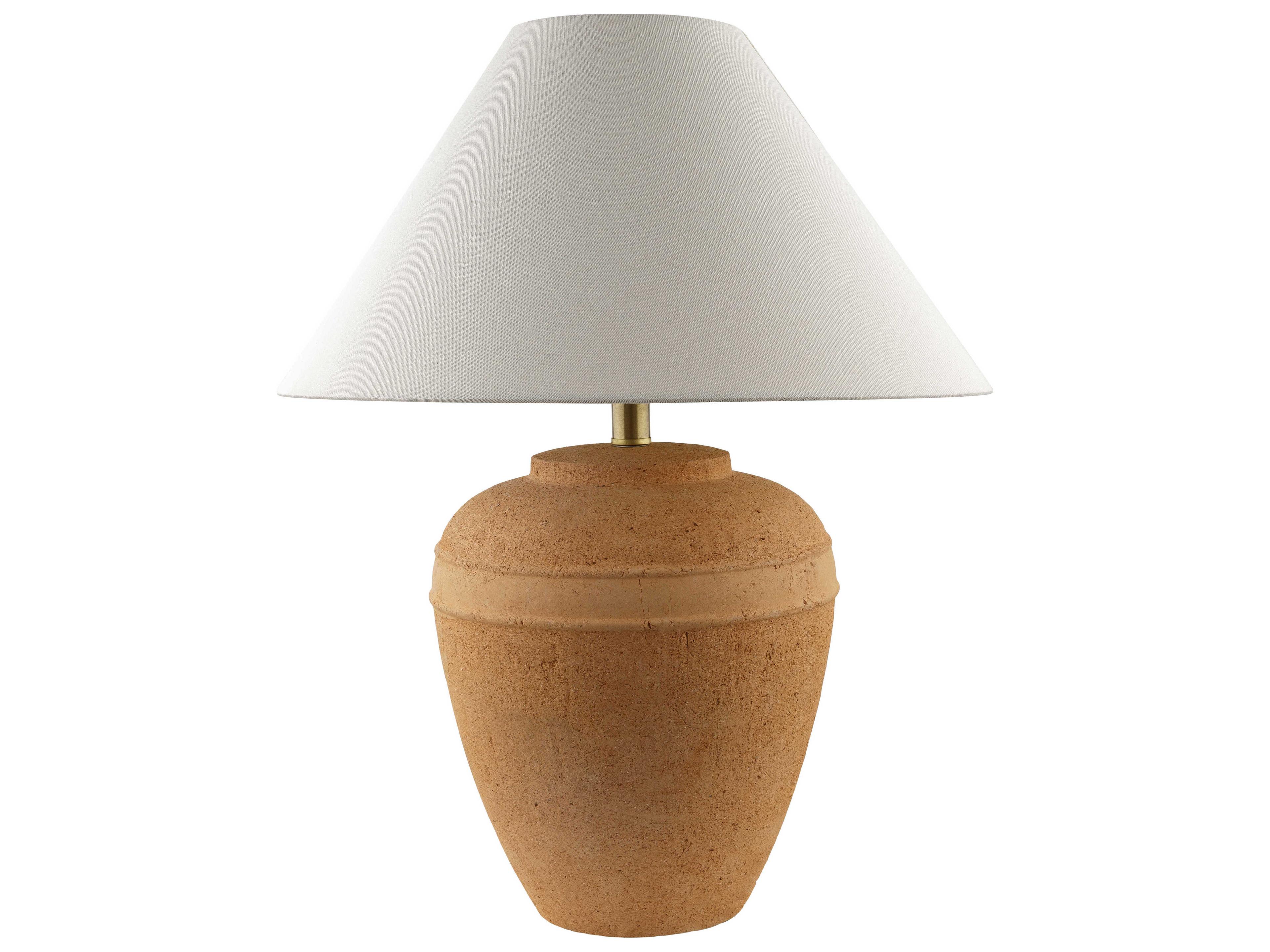 Livabliss by Surya Inizio Brick Brown Table Lamp
