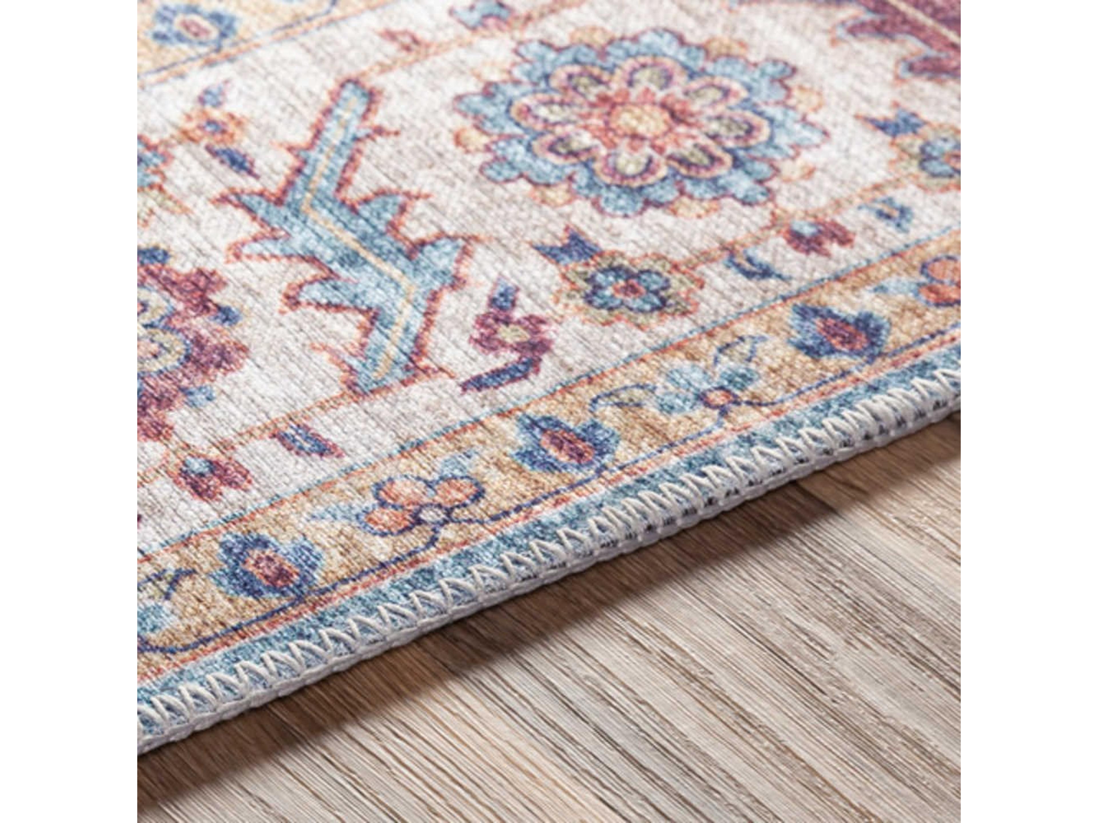 Livabliss by Surya Iris Bordered Runner Area Rug