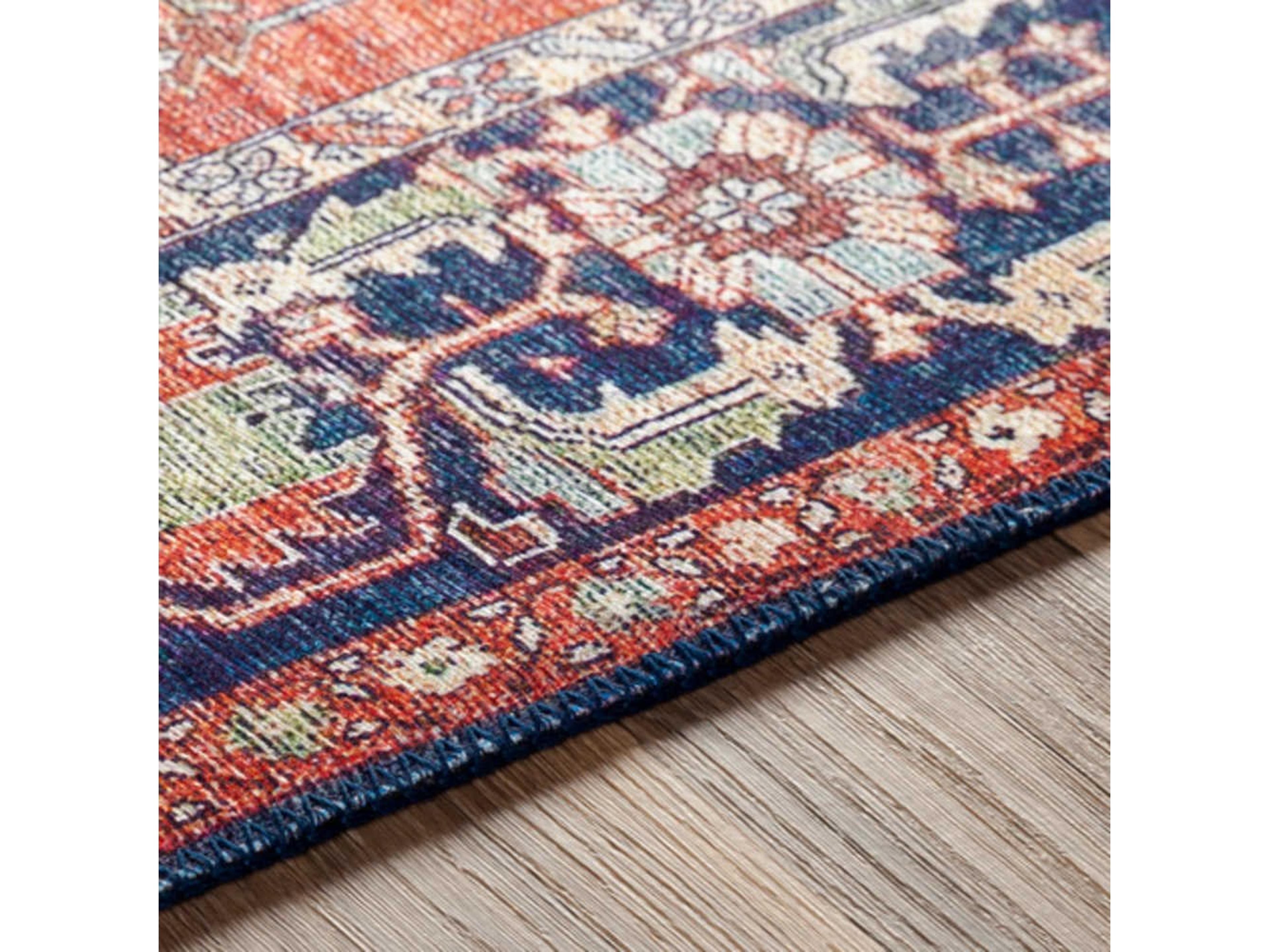 Livabliss by Surya Iris Bordered Runner Area Rug