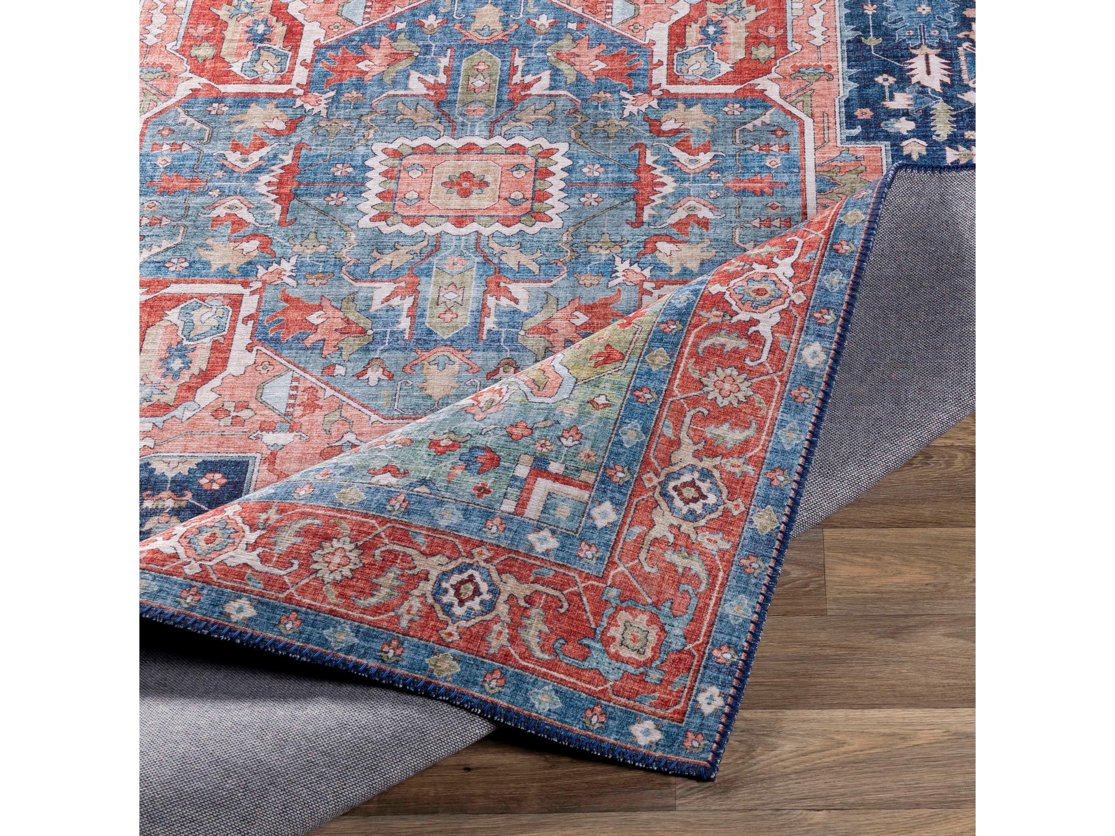 Livabliss by Surya Iris Bordered Runner Area Rug
