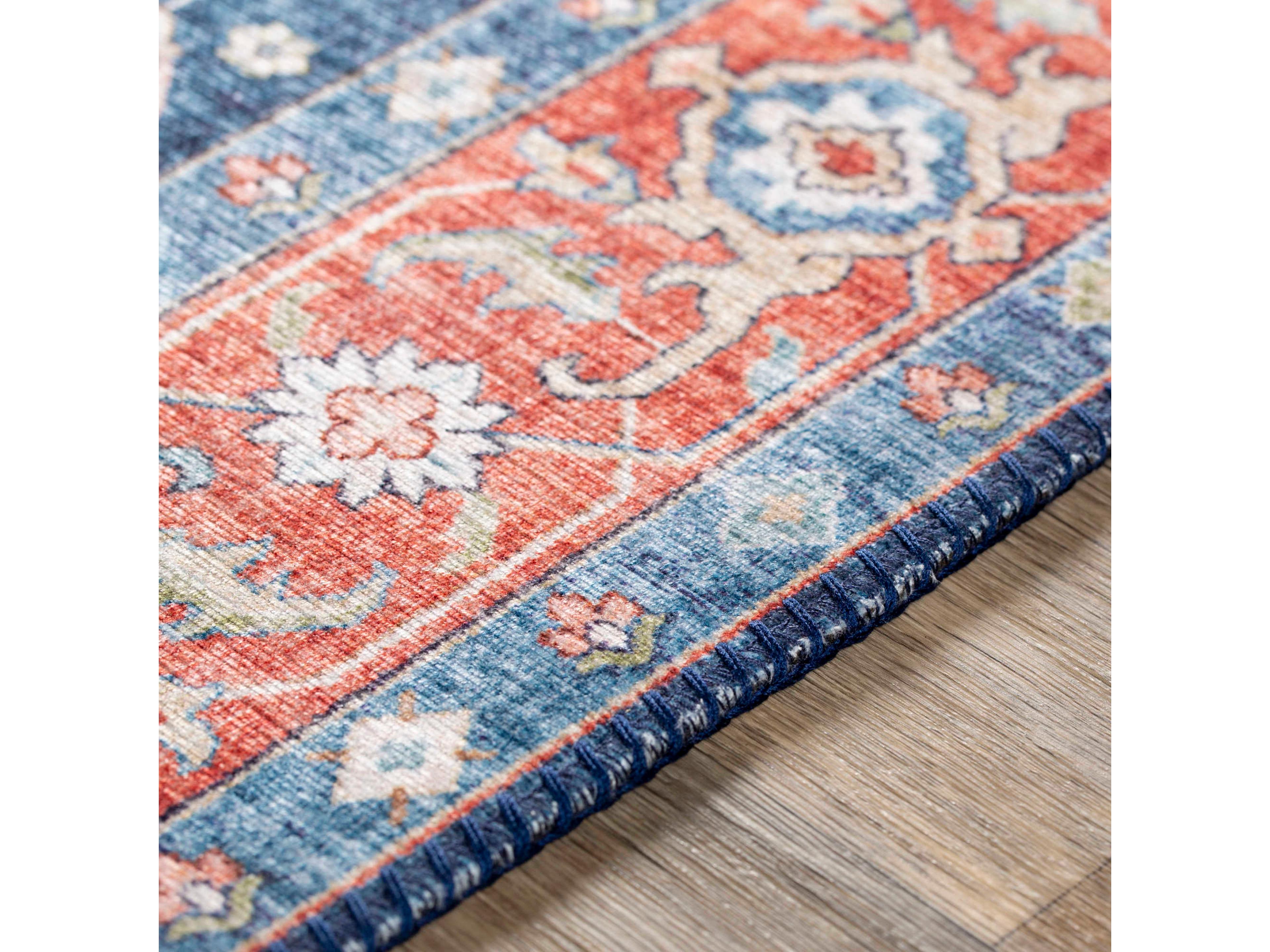 Livabliss by Surya Iris Bordered Runner Area Rug