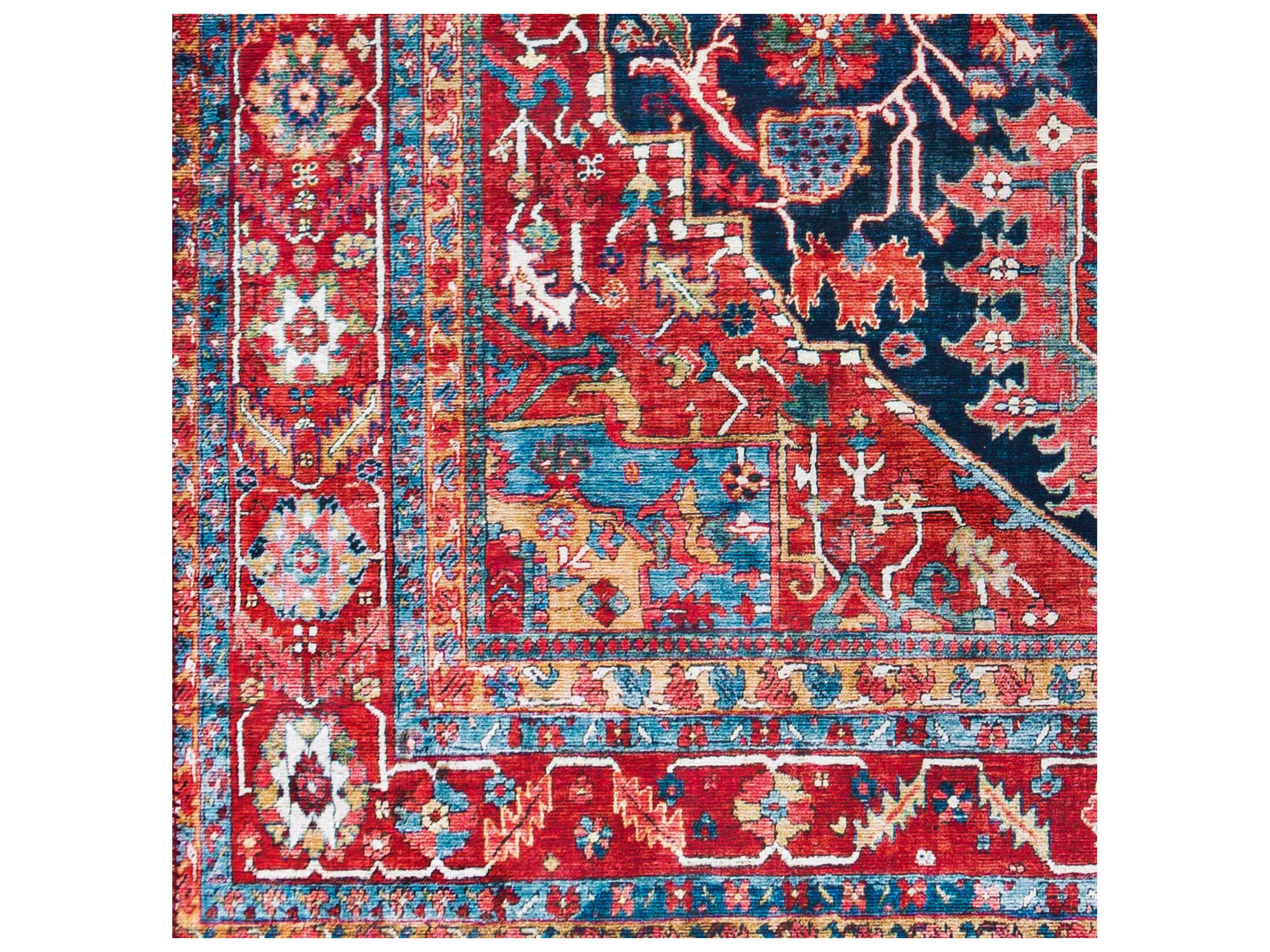 Livabliss by Surya Iris Bordered Runner Area Rug