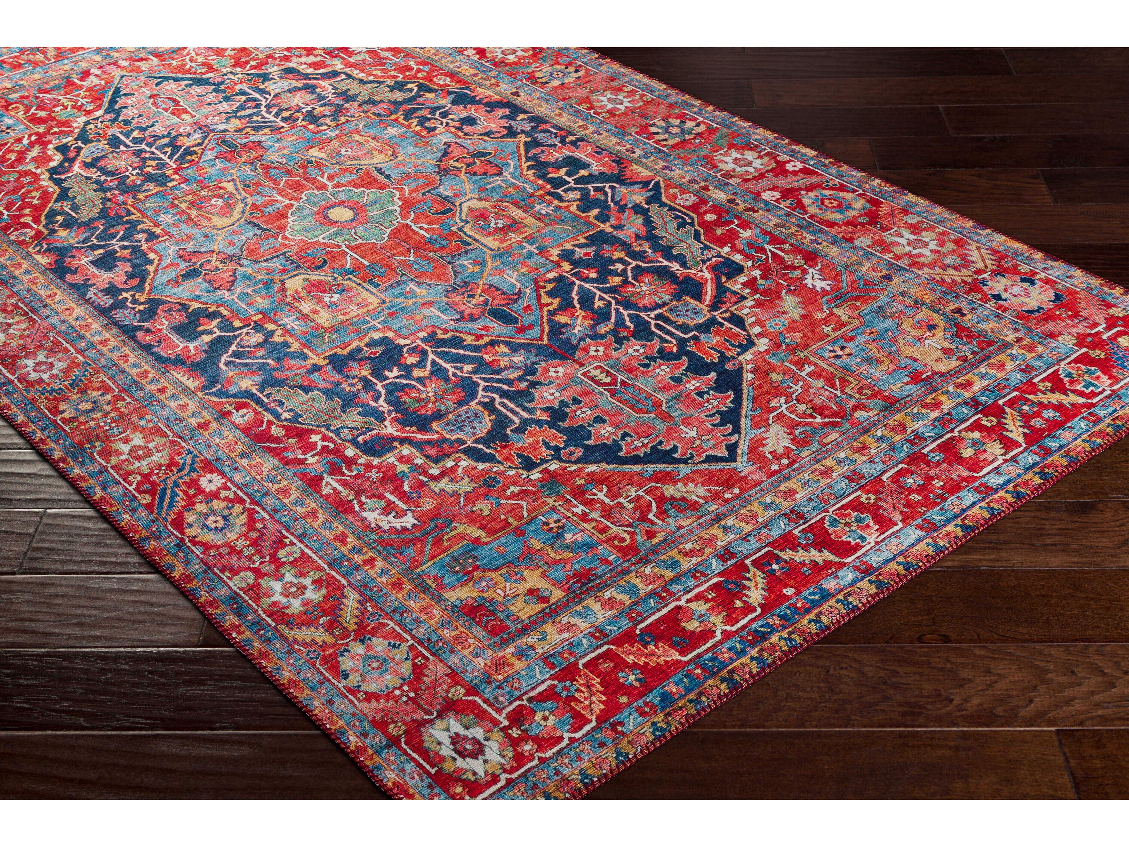 Livabliss by Surya Iris Bordered Runner Area Rug