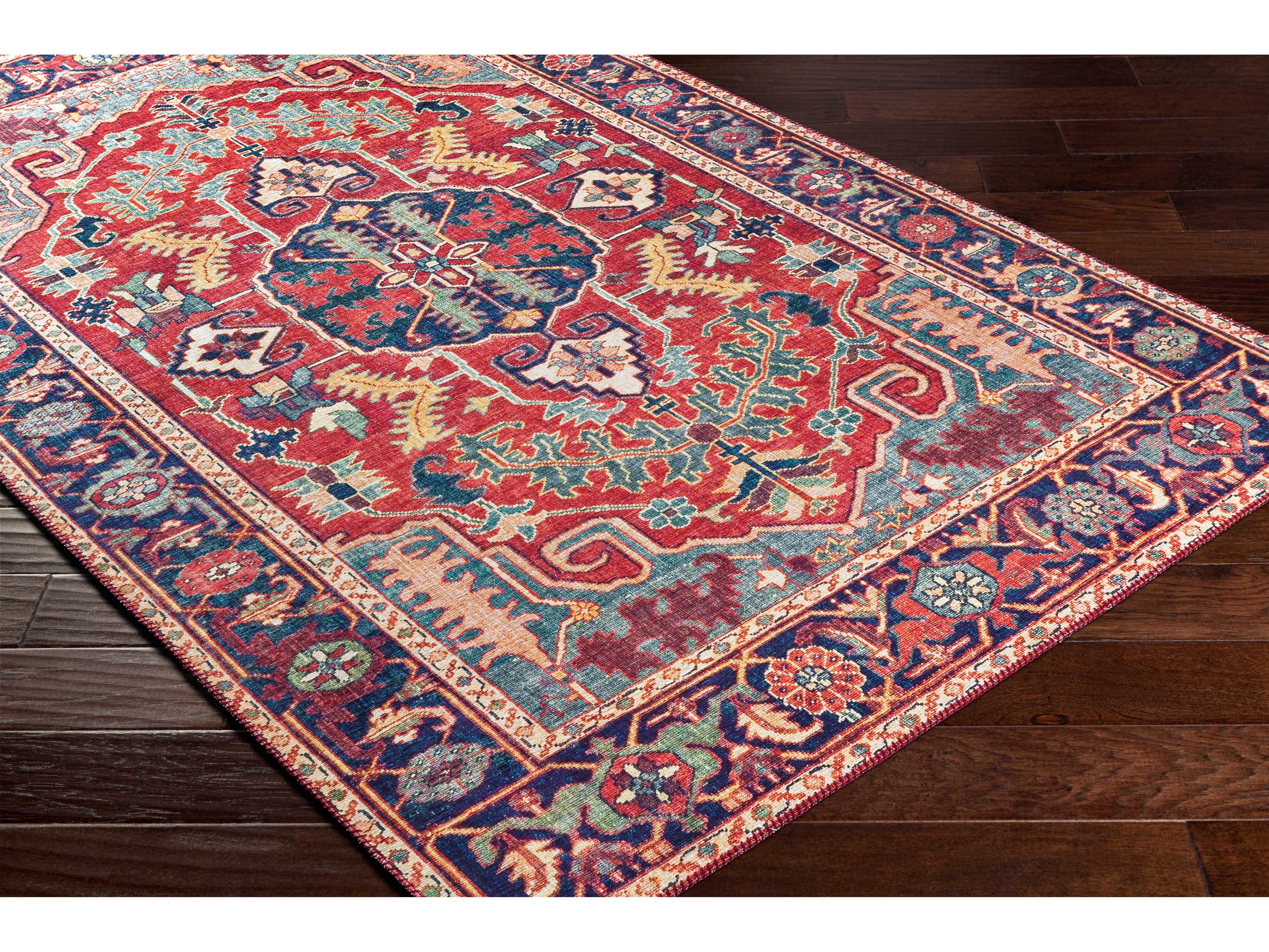 Livabliss by Surya Iris Bordered Runner Area Rug