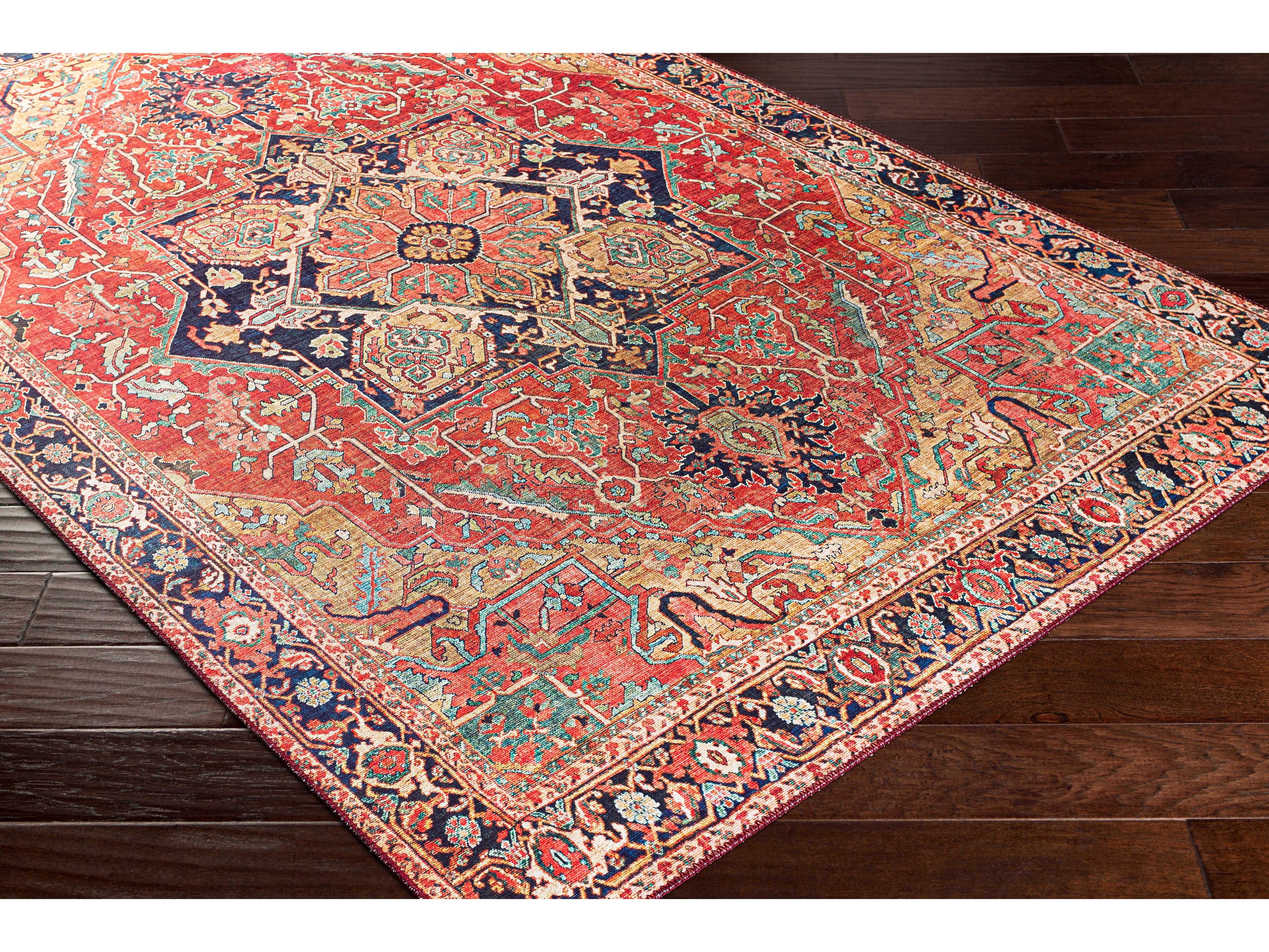 Livabliss by Surya Iris Bordered Runner Area Rug