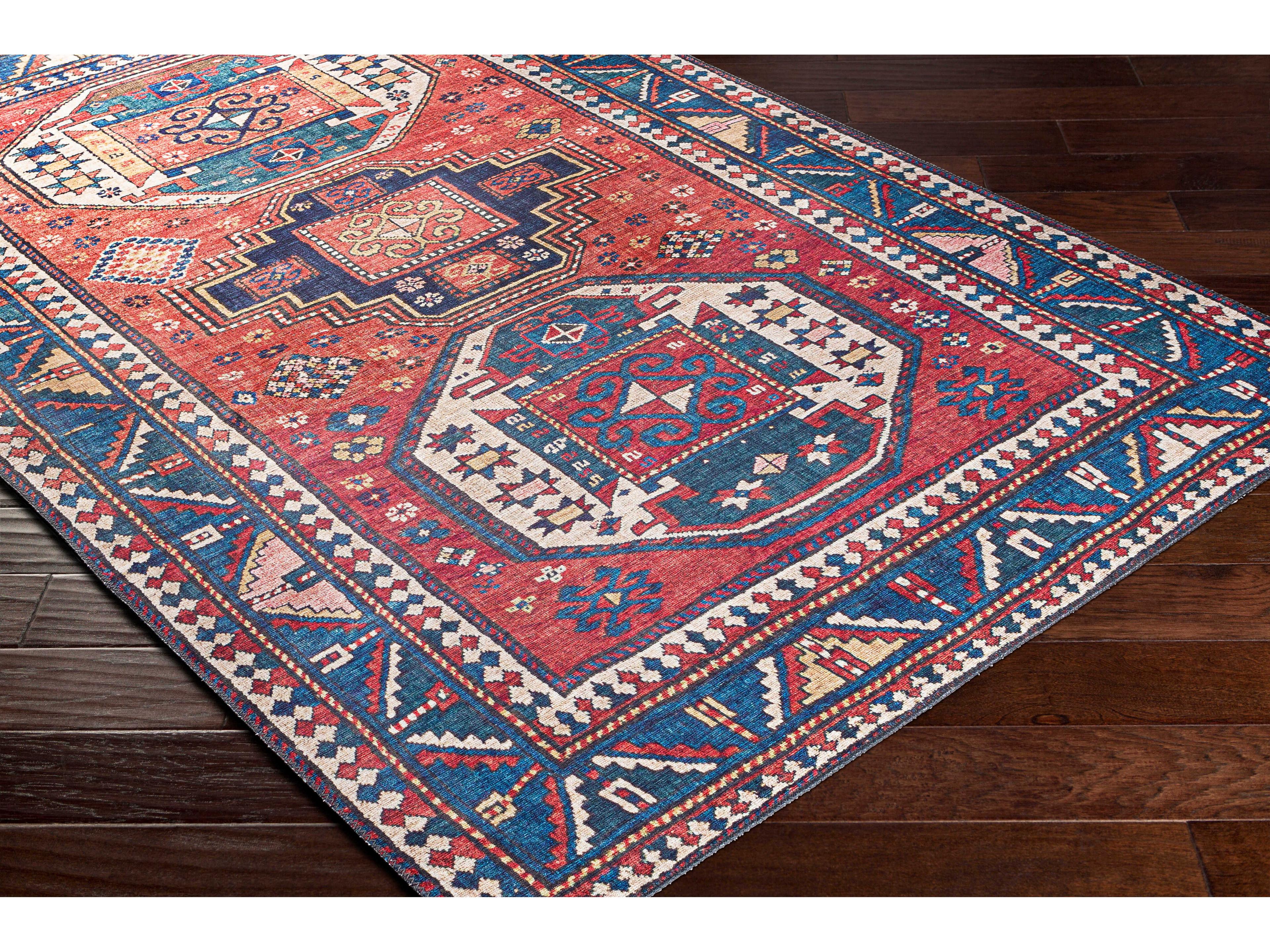 Livabliss by Surya Iris Bordered Runner Area Rug