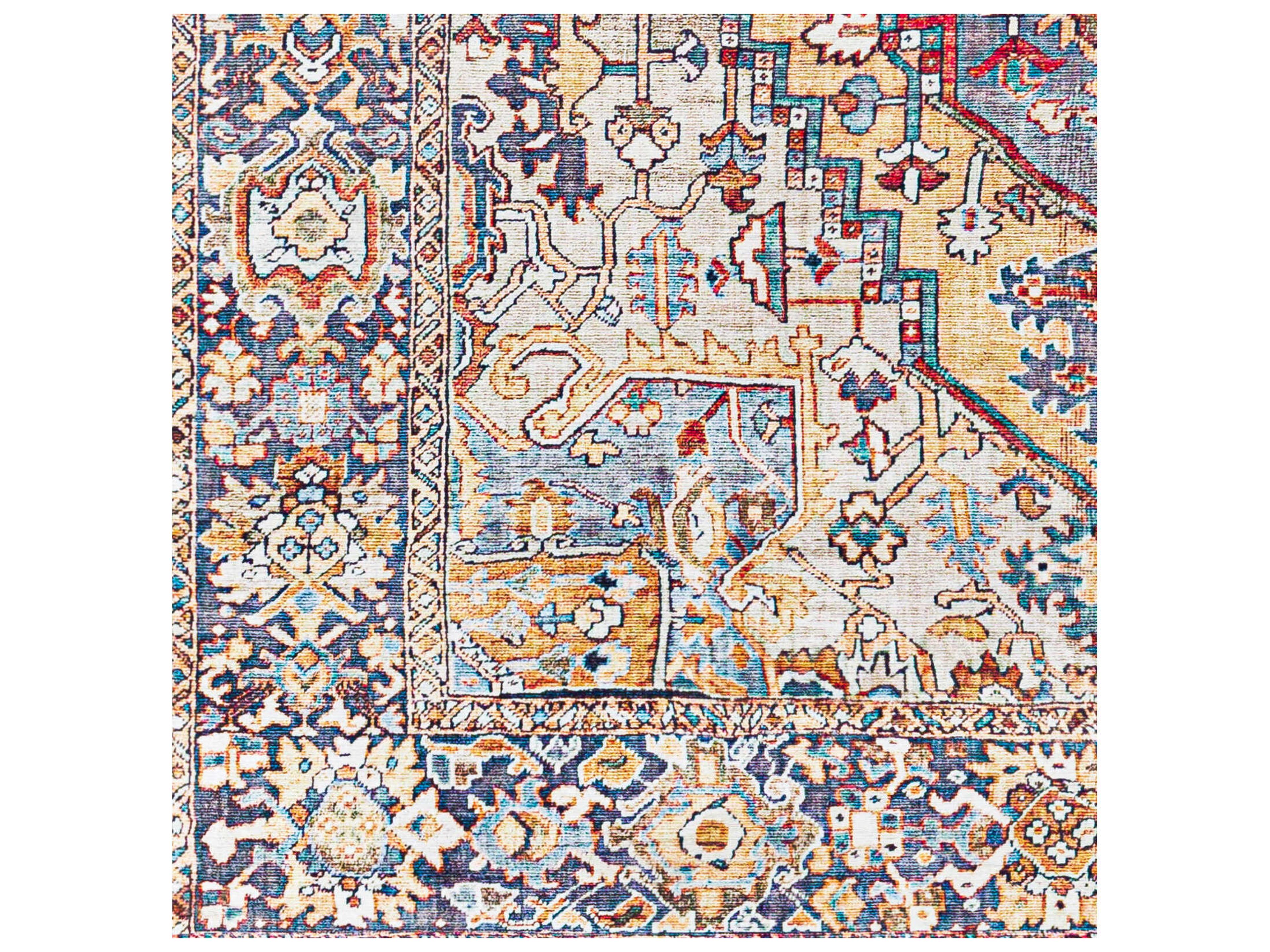 Livabliss by Surya Iris Bordered Runner Area Rug