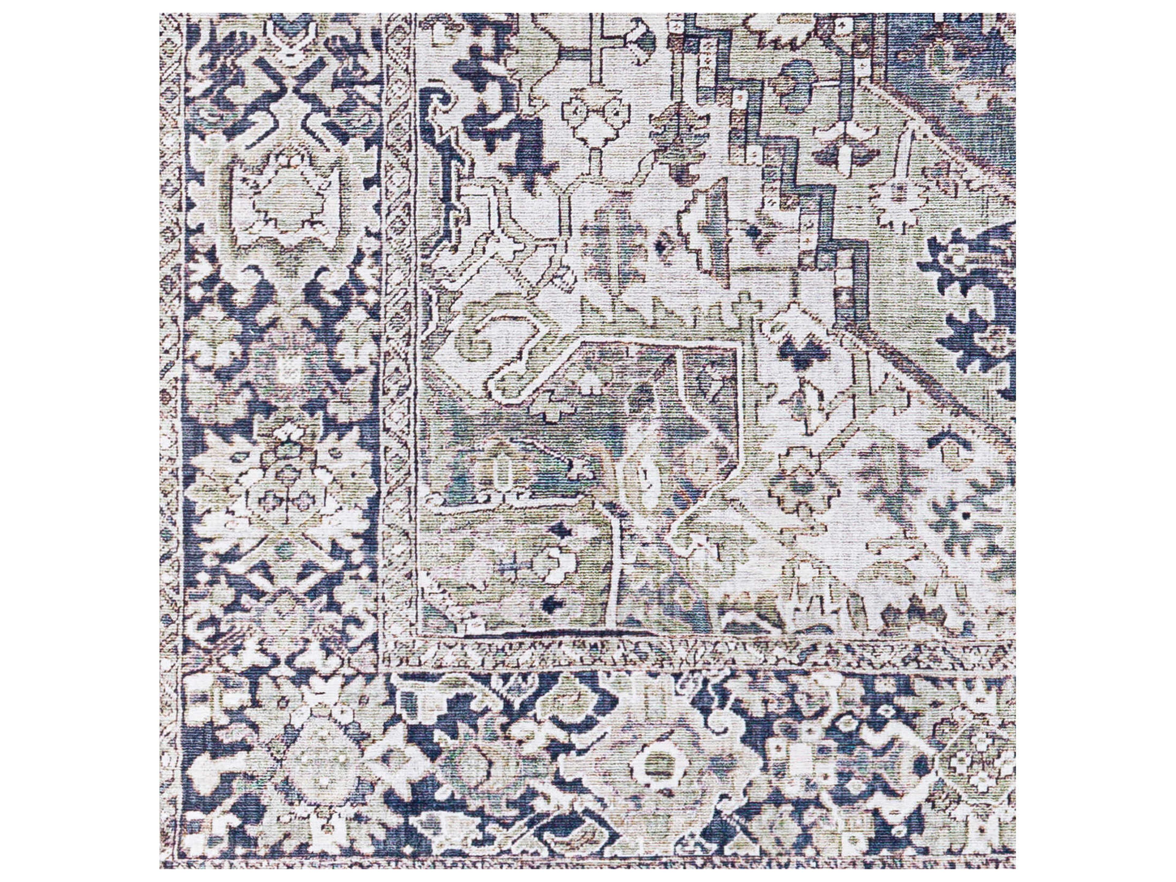 Livabliss by Surya Iris Bordered Runner Area Rug
