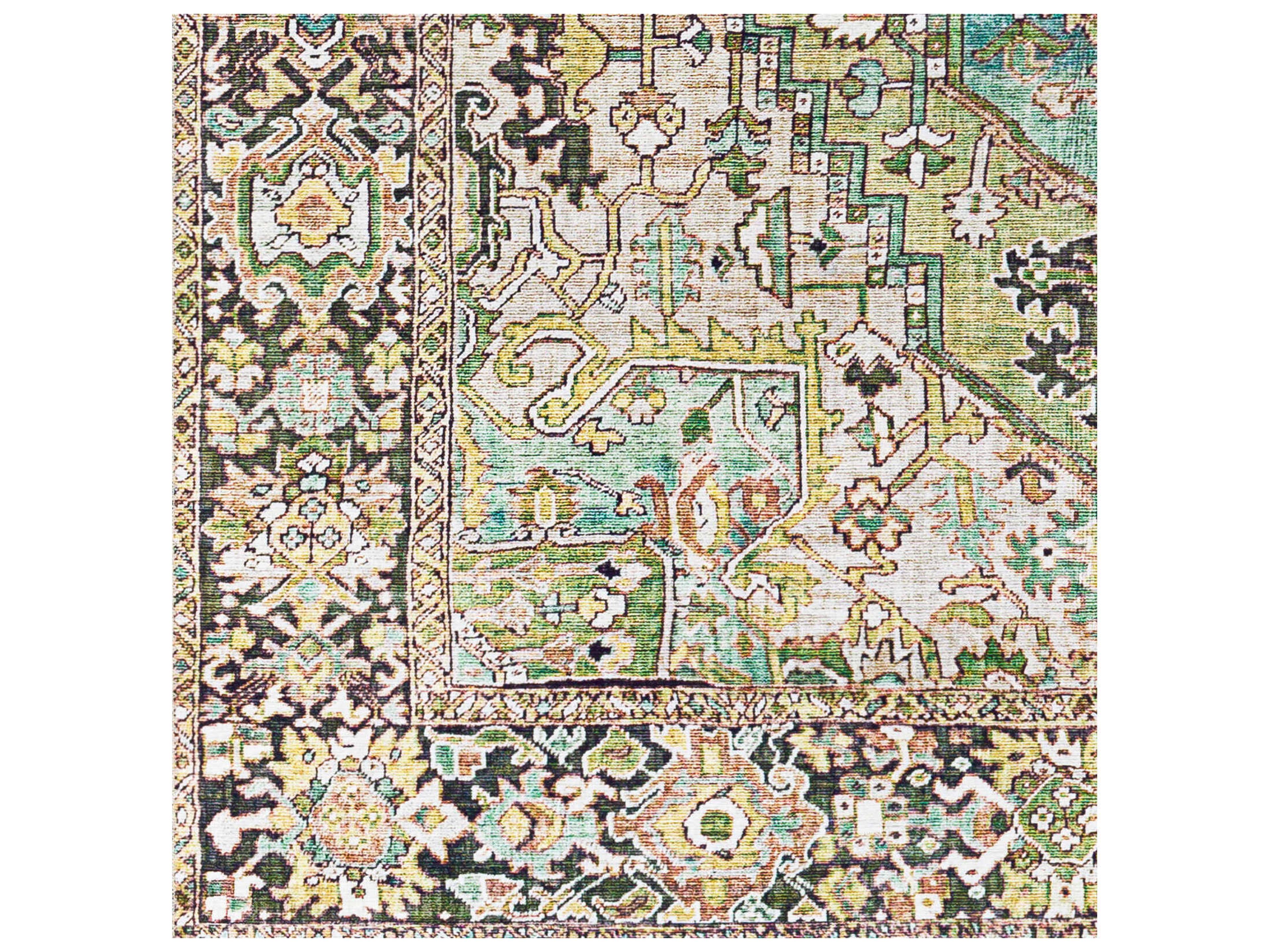 Livabliss by Surya Iris Bordered Runner Area Rug