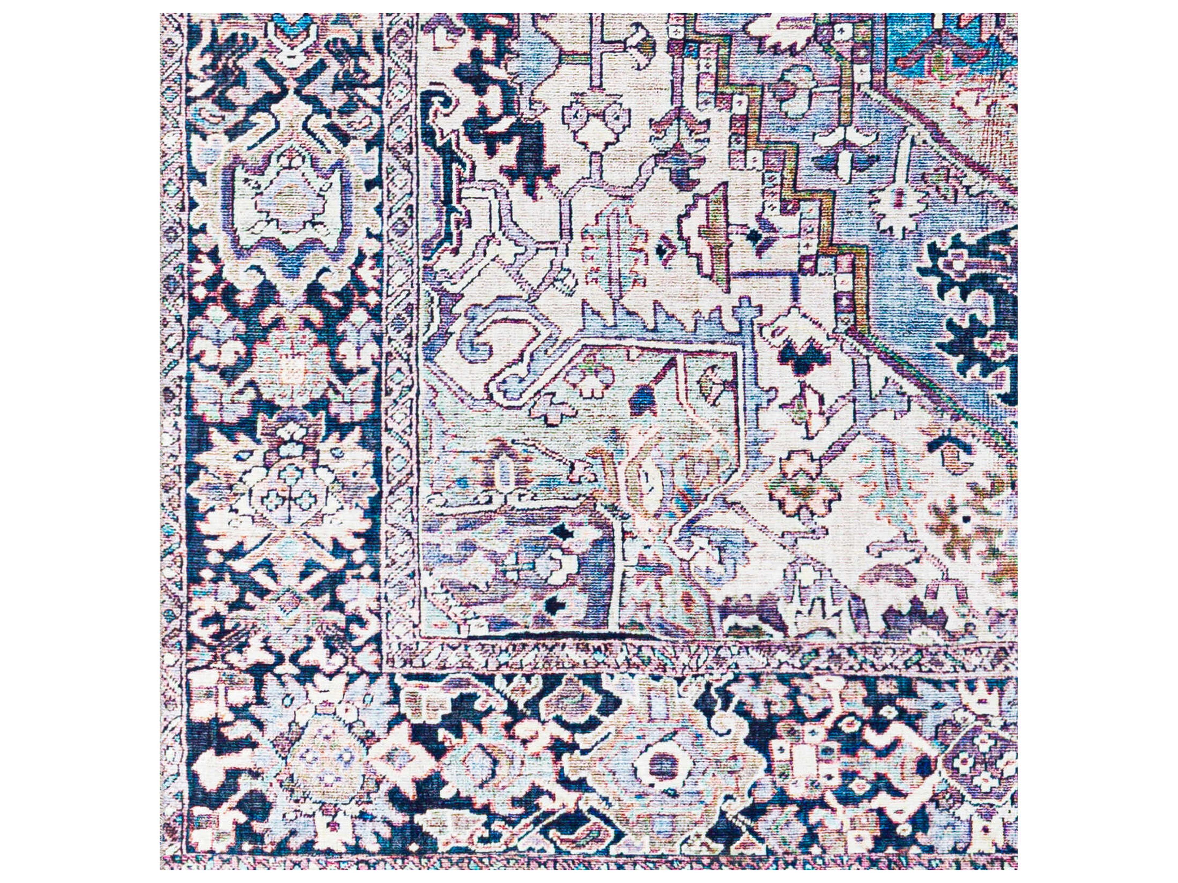 Livabliss by Surya Iris Bordered Runner Area Rug