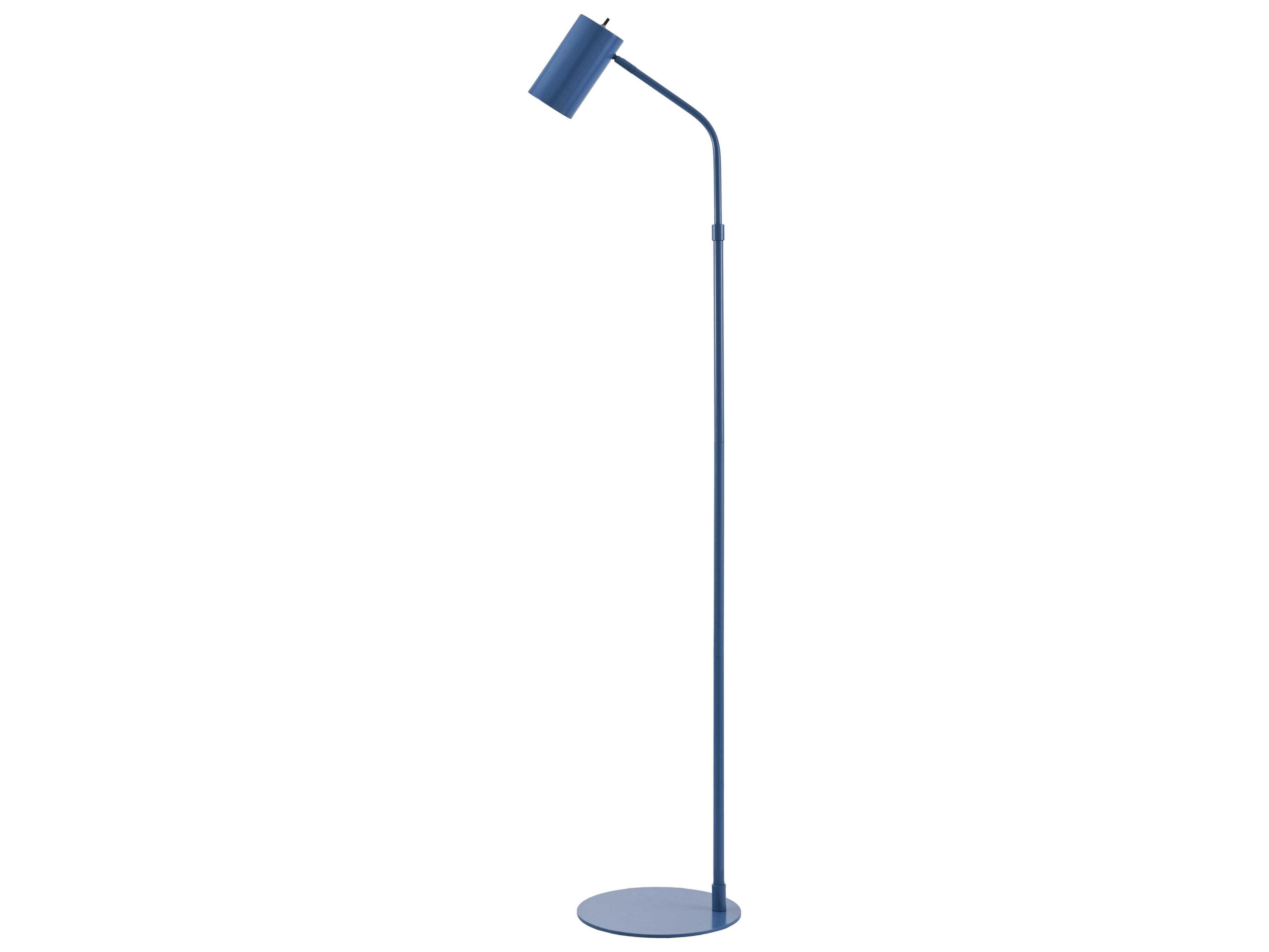 Ivel Blue Floor Lamp