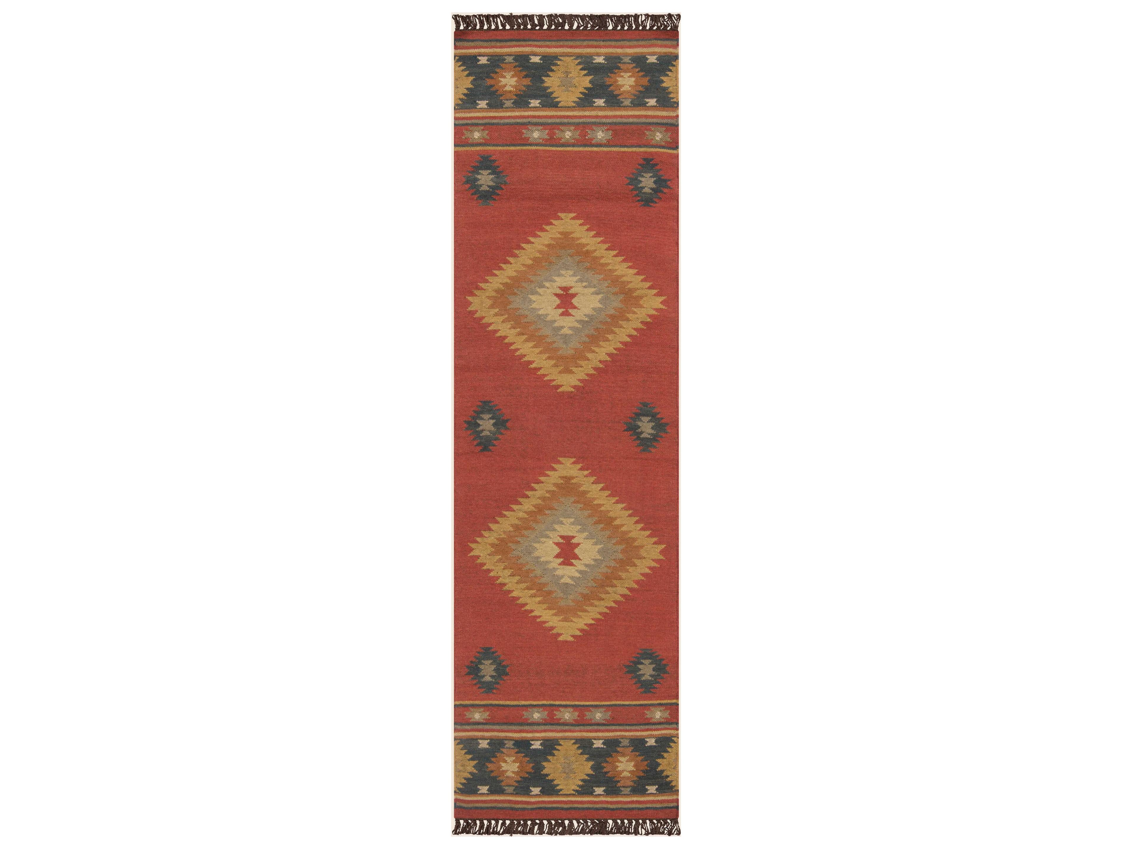 Jewel Tone Southwestern Runner Area Rug
