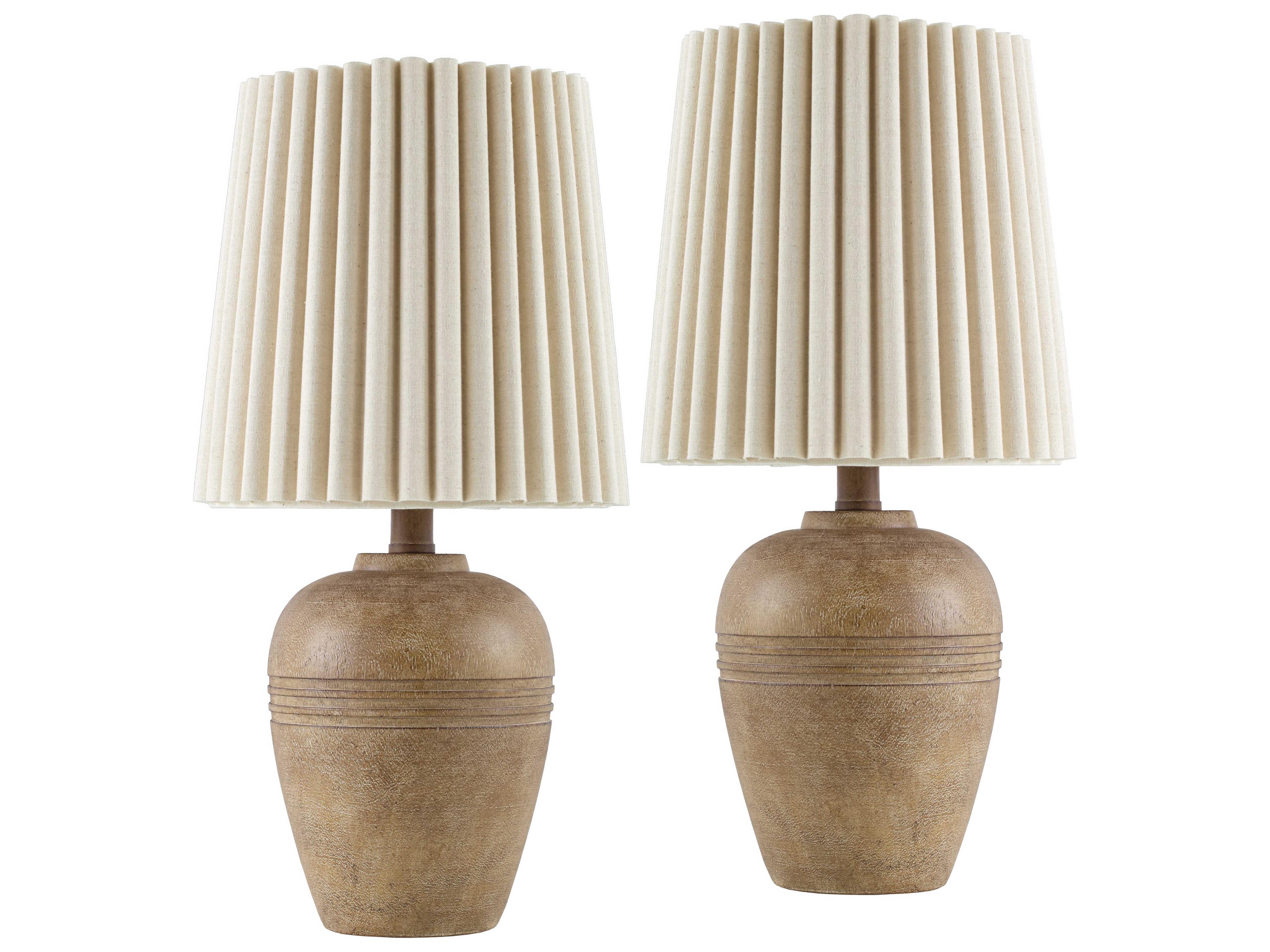 Kakisa Brown Table Lamp (Set of 2)