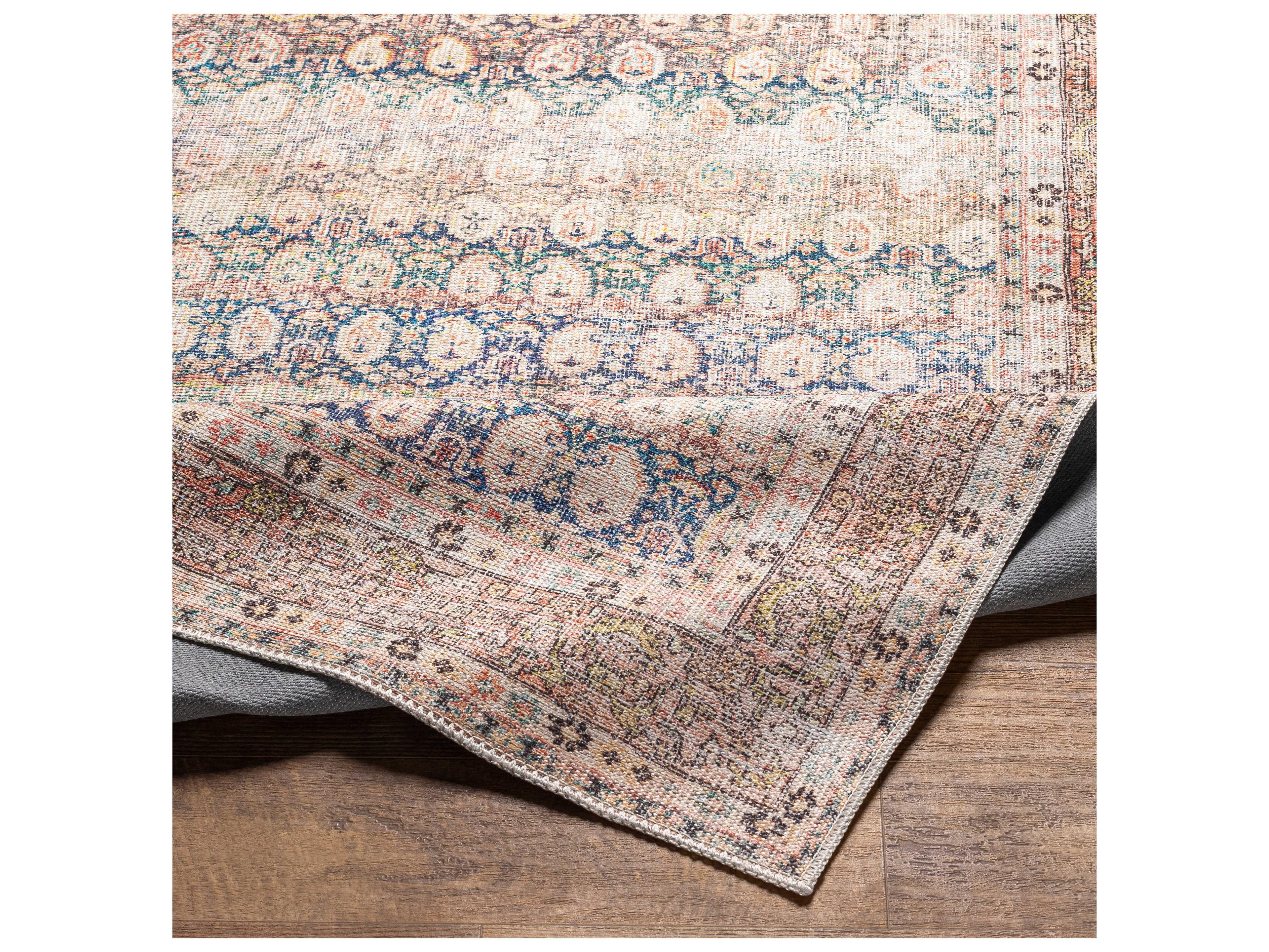 Livabliss by Surya Kemer Bordered Runner Area Rug