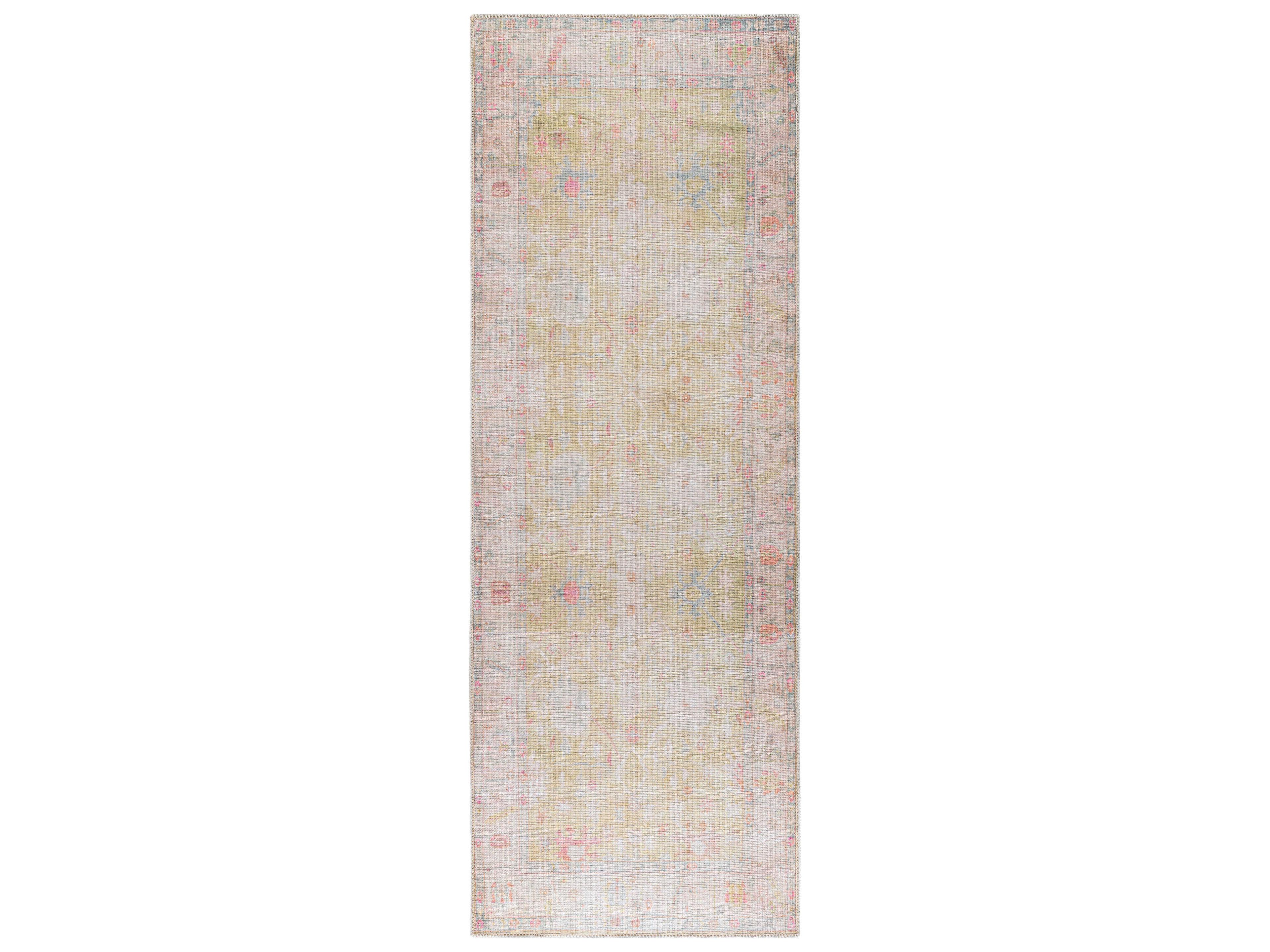 Kemer Bordered Runner Area Rug