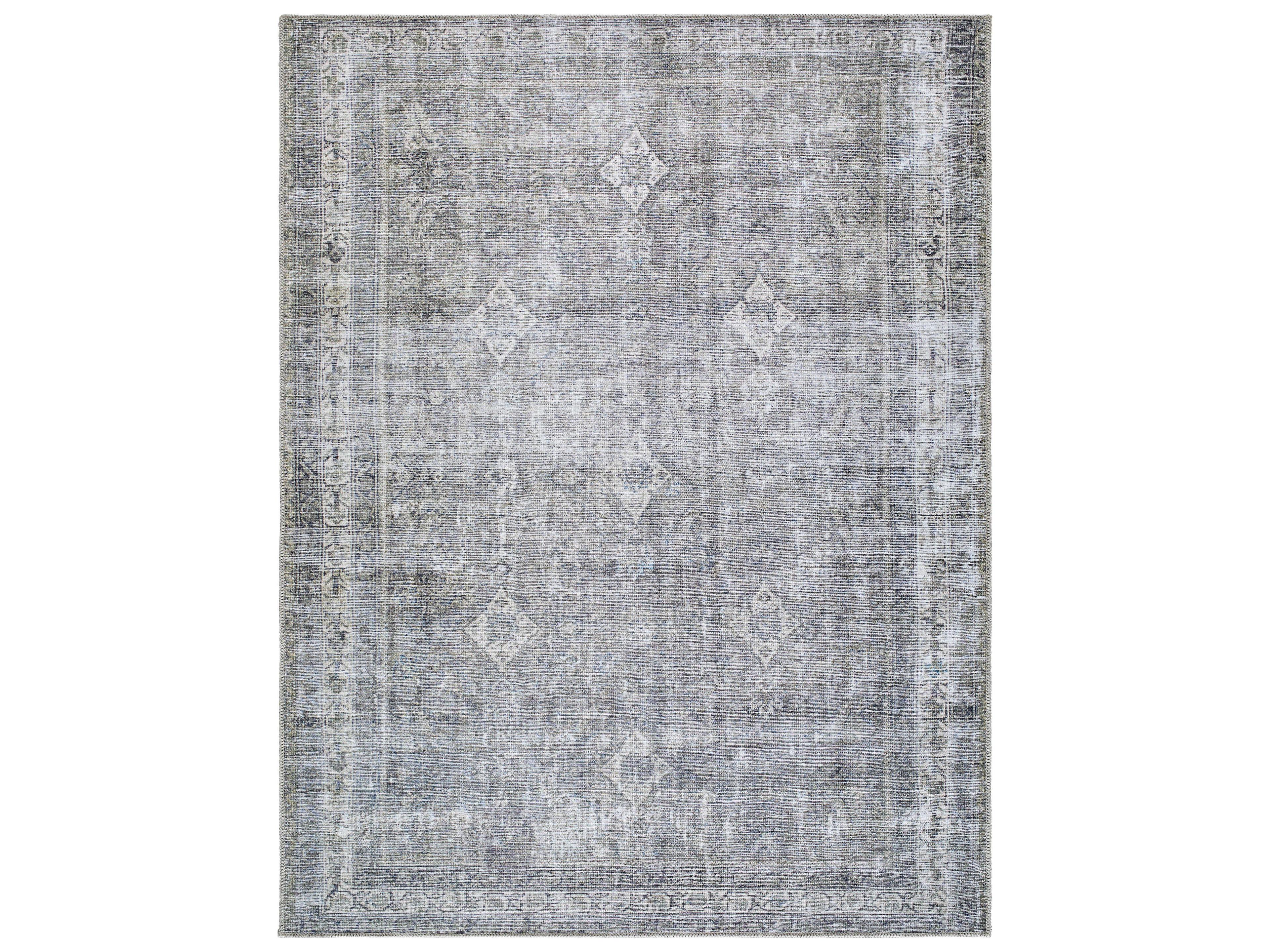 Kemer Bordered Area Rug