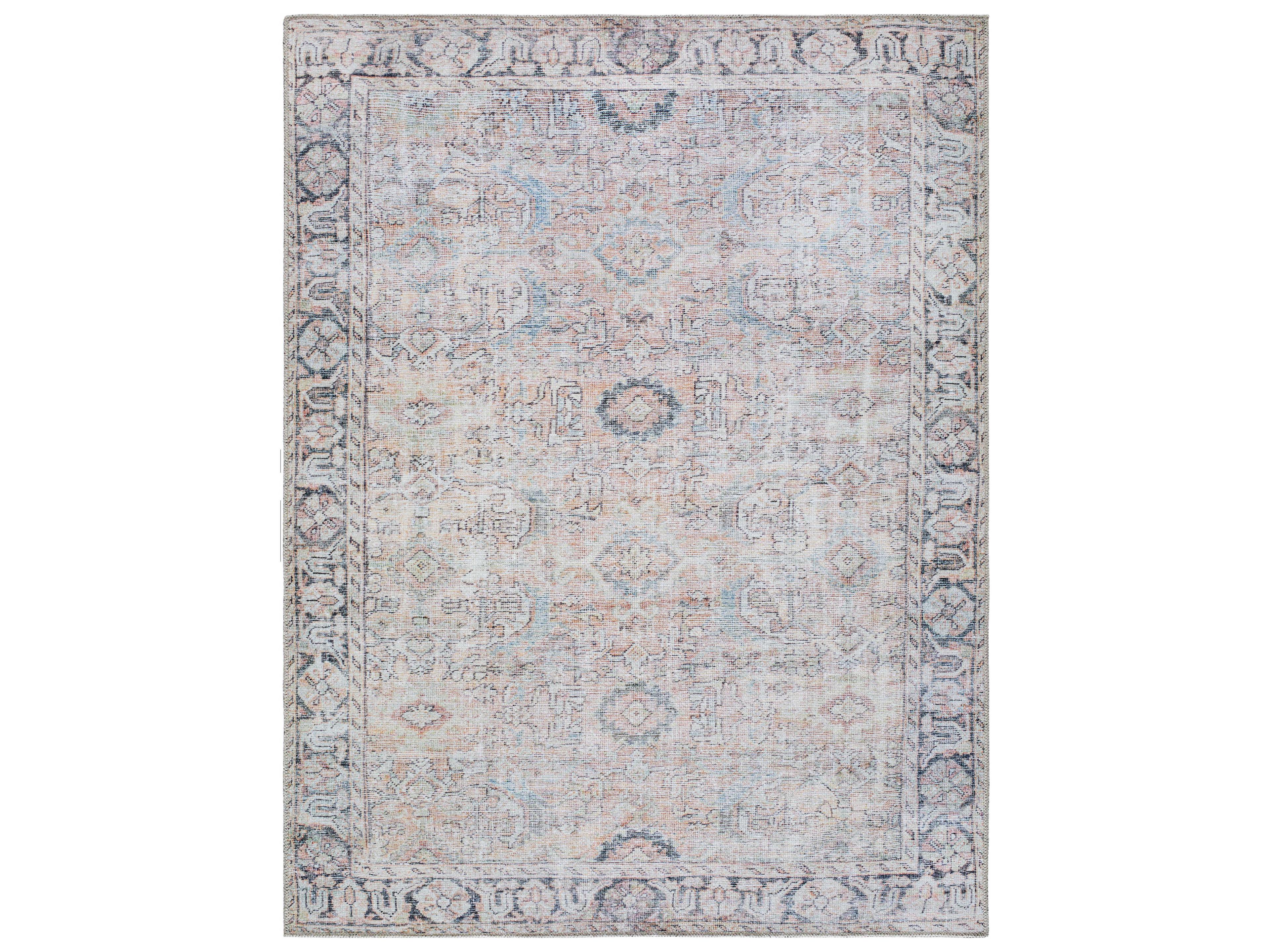 Kemer Bordered Area Rug