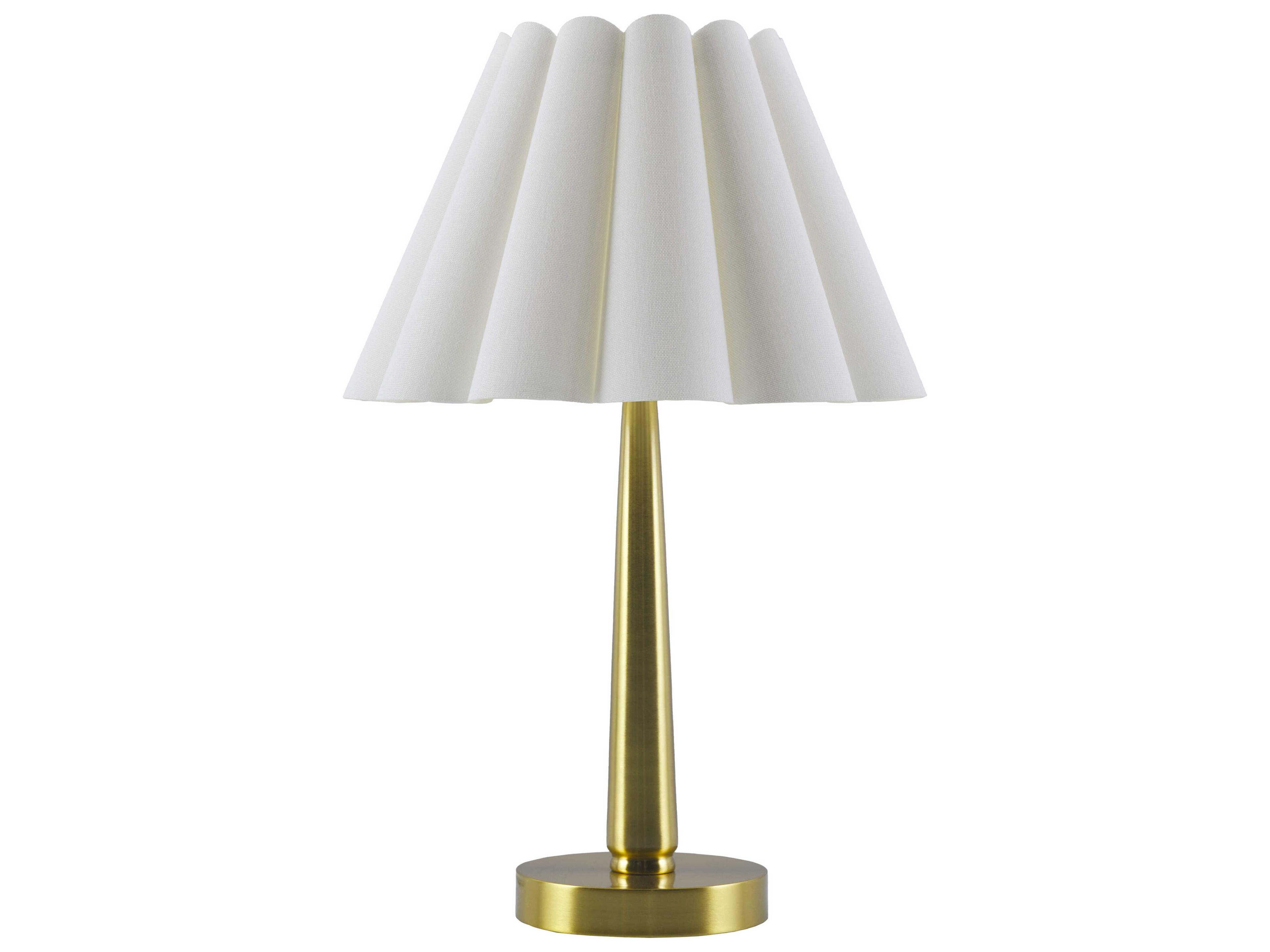 Leynar Metallic Brass Table Lamp