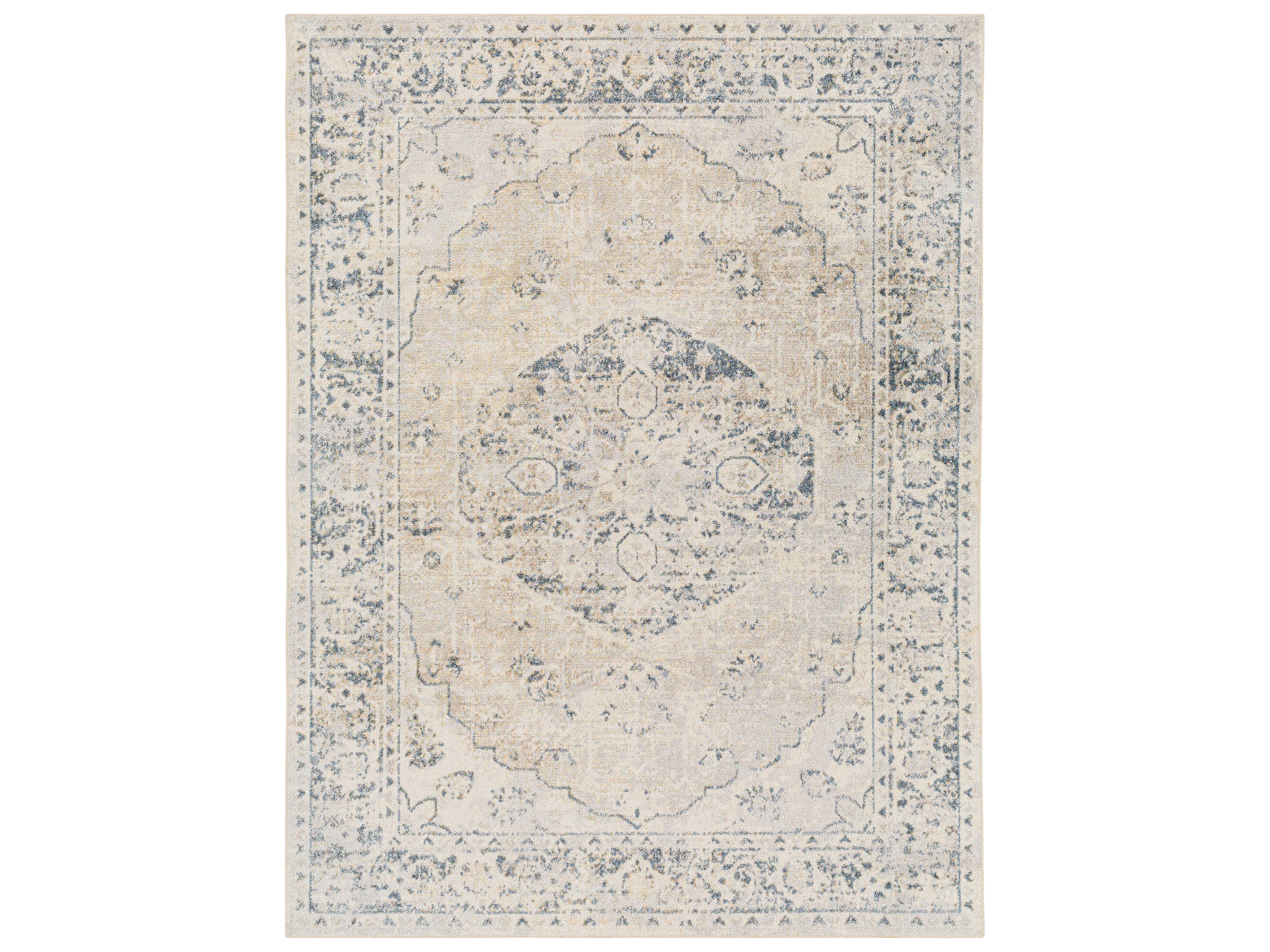 Lillian Bordered Runner Area Rug