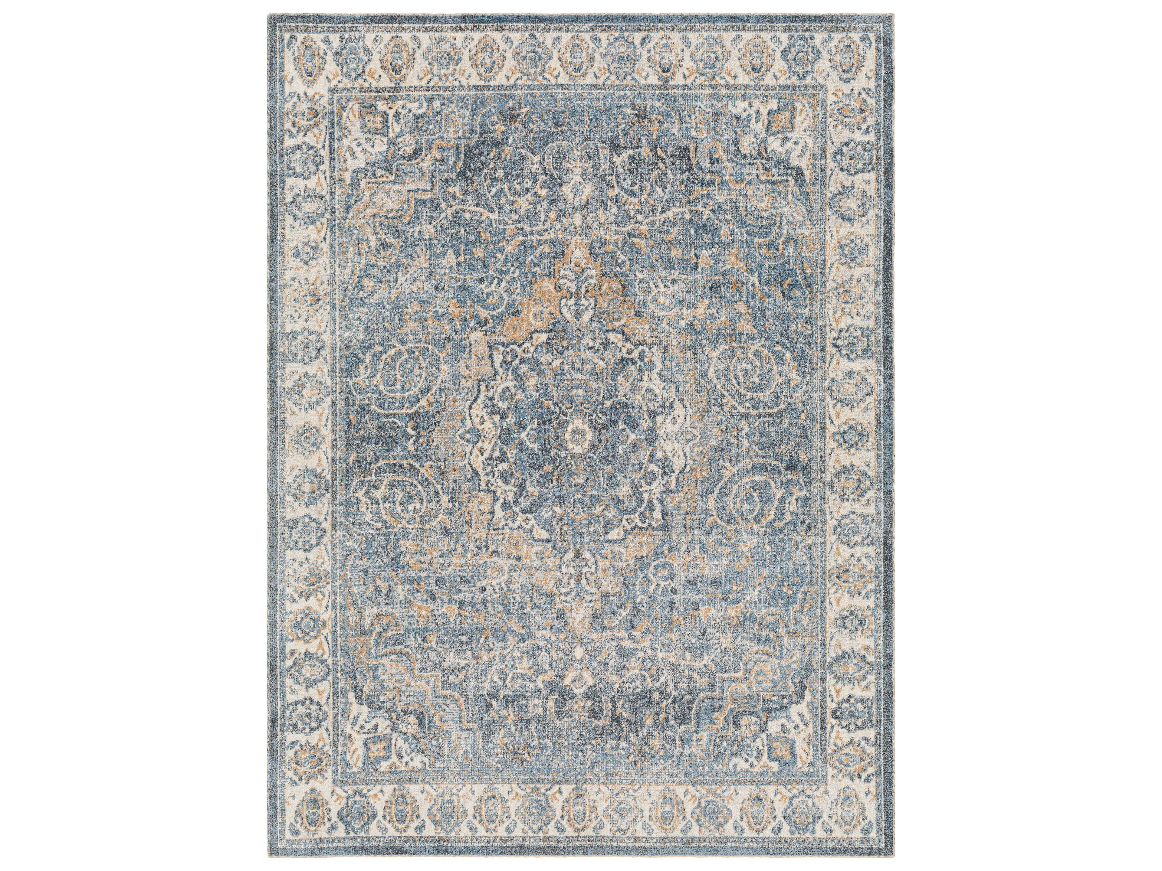 Lillian Bordered Runner Area Rug