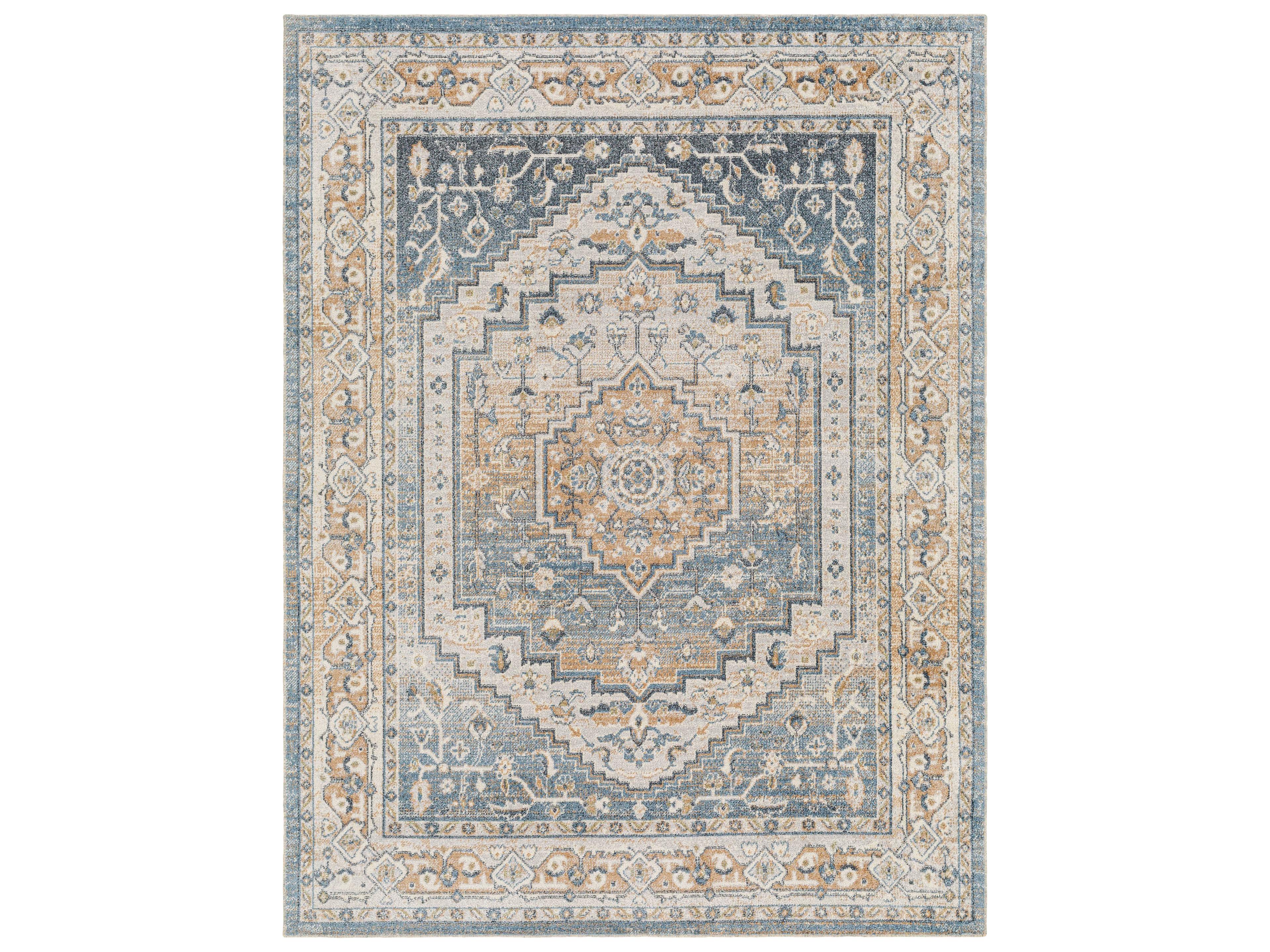 Lillian Bordered Area Rug