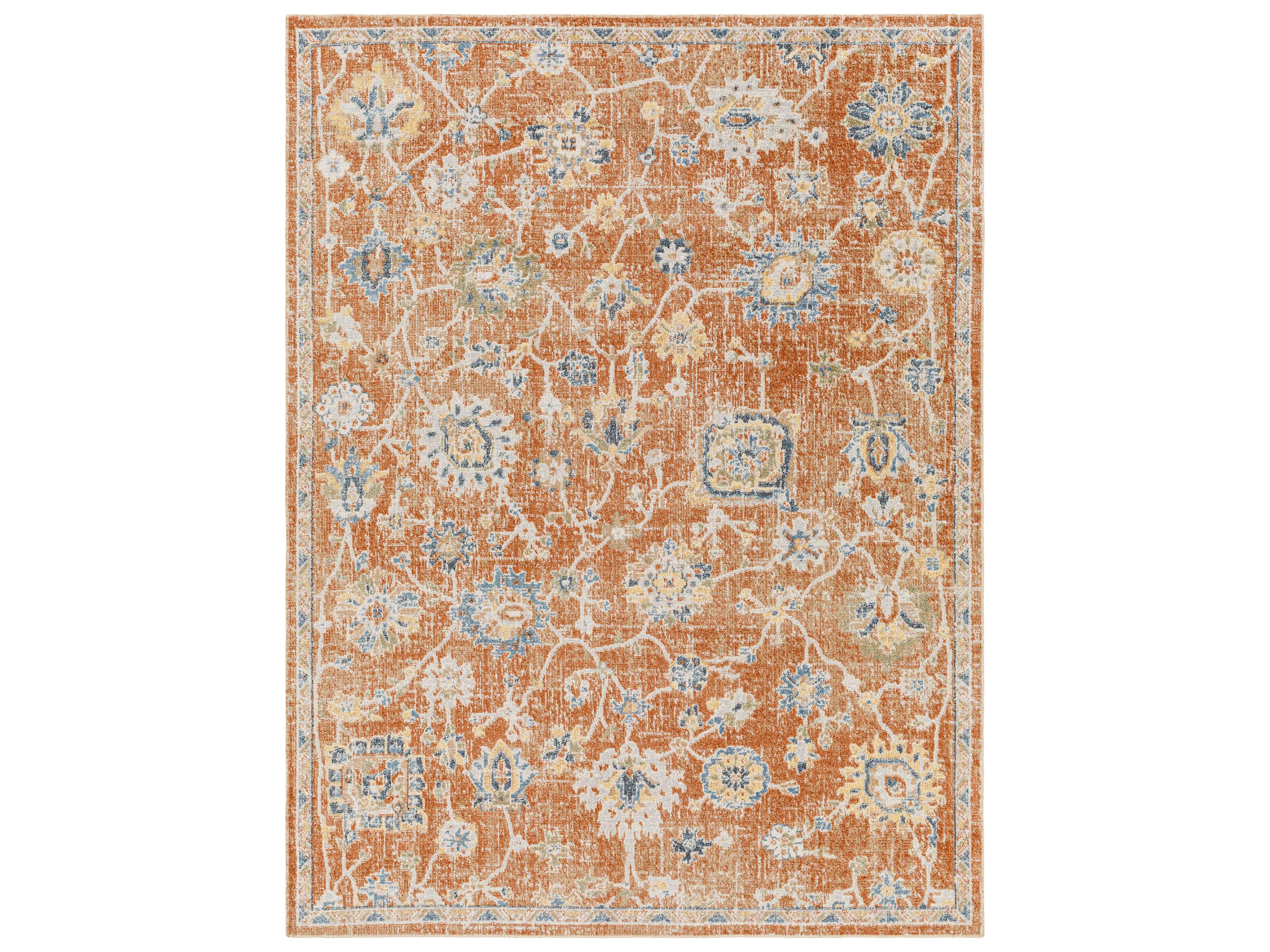 Lillian Bordered Area Rug