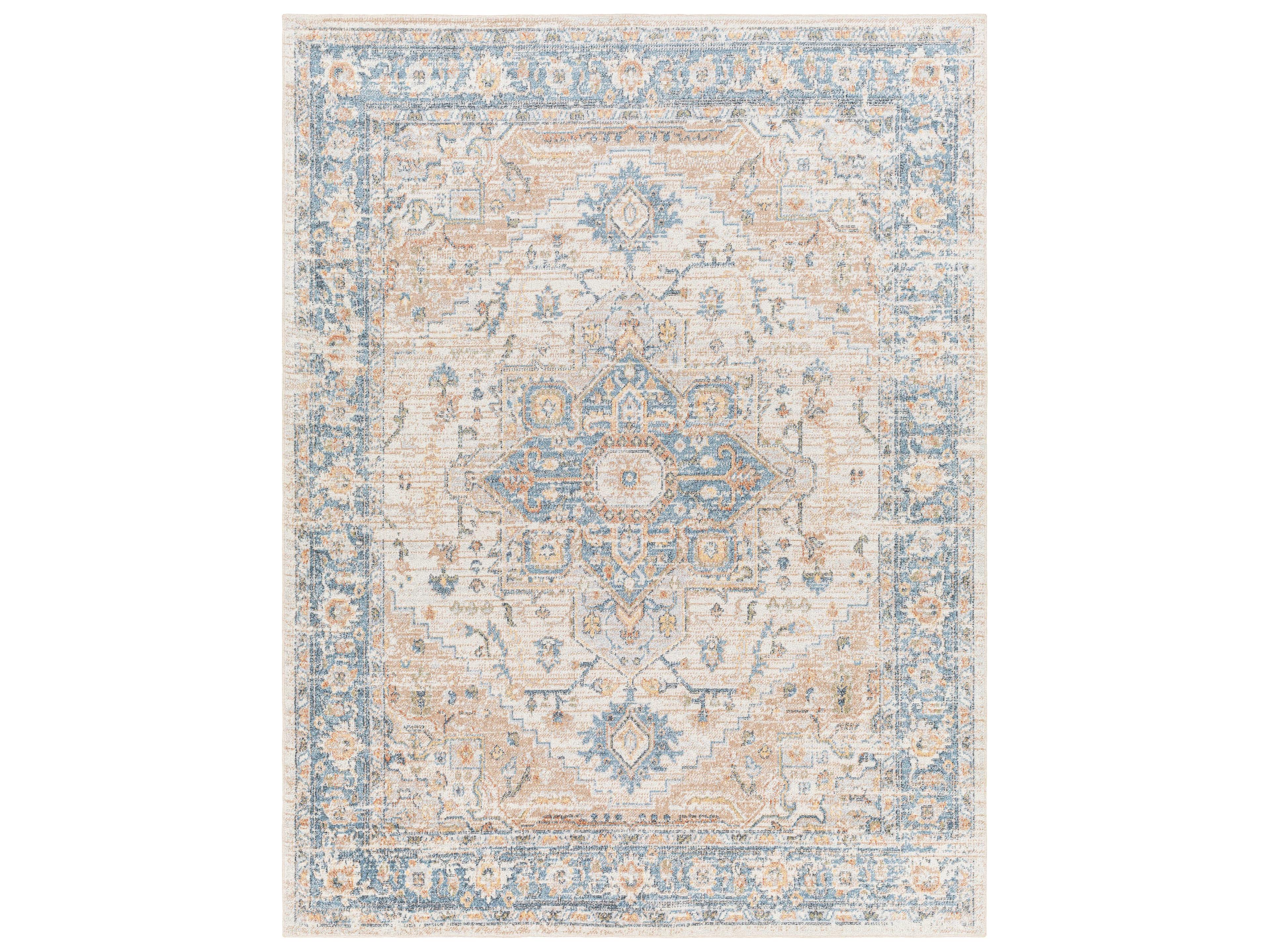 Lillian Bordered Area Rug