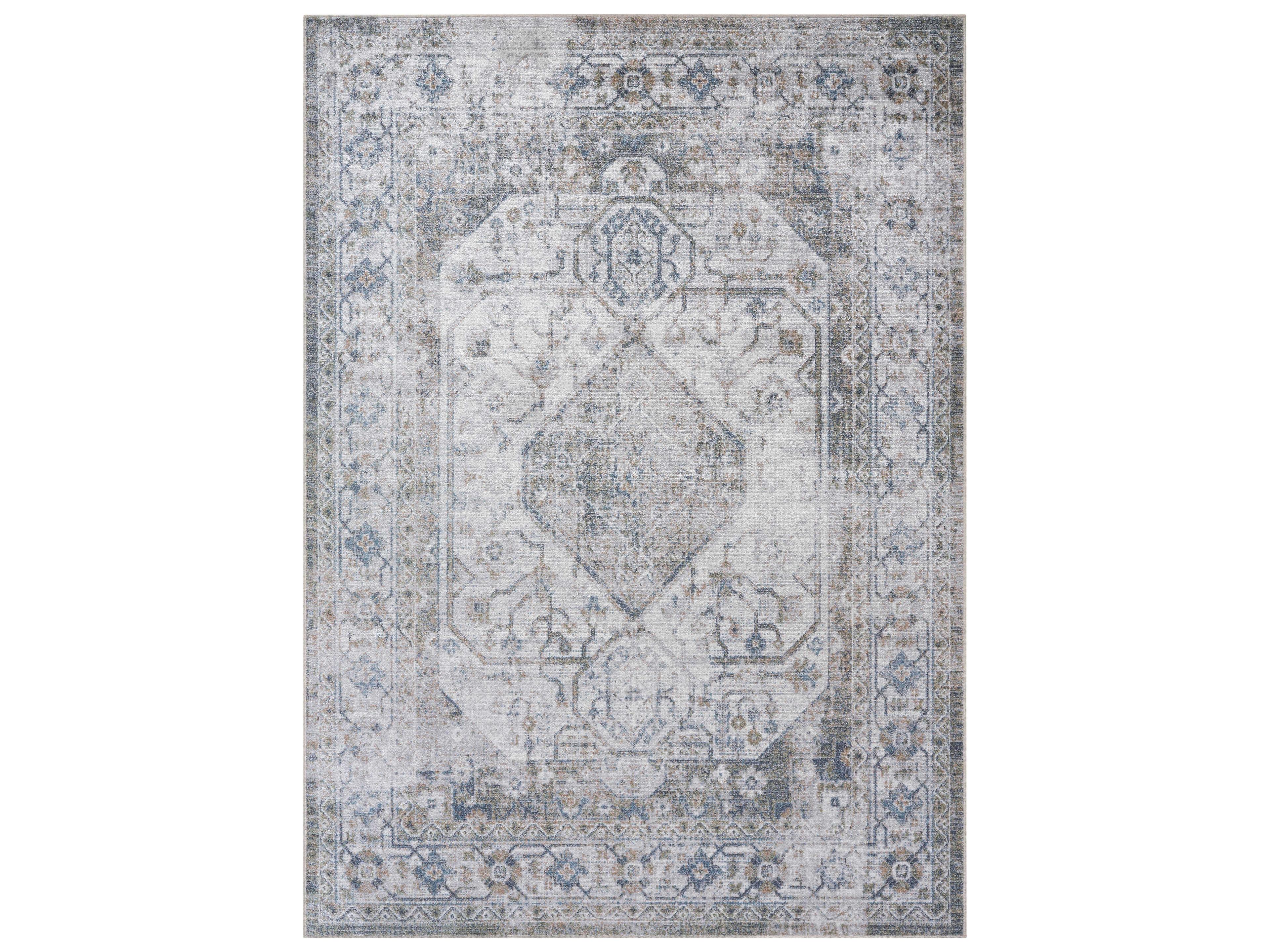 Lillian Bordered Area Rug