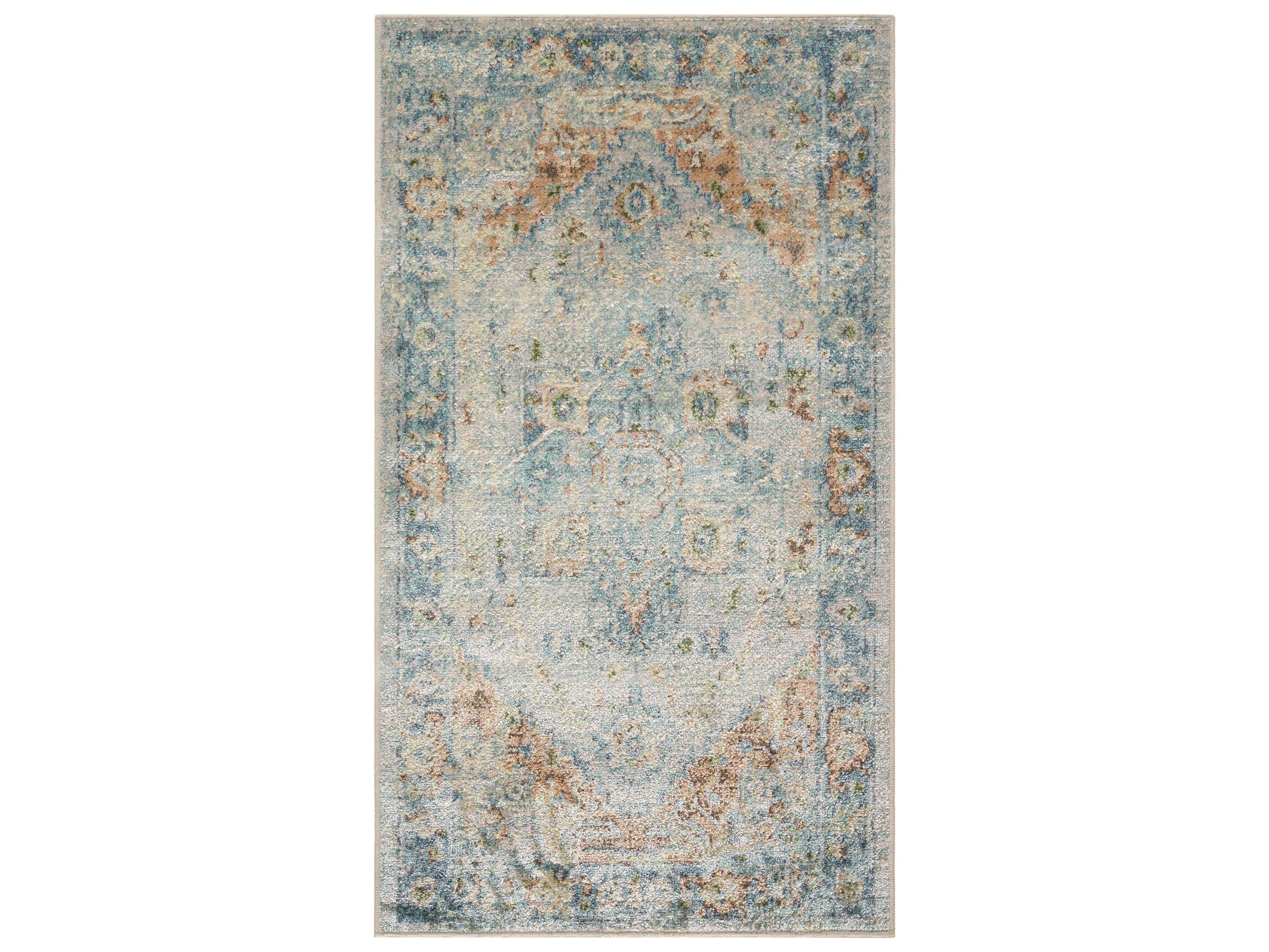 Lillian Bordered Area Rug