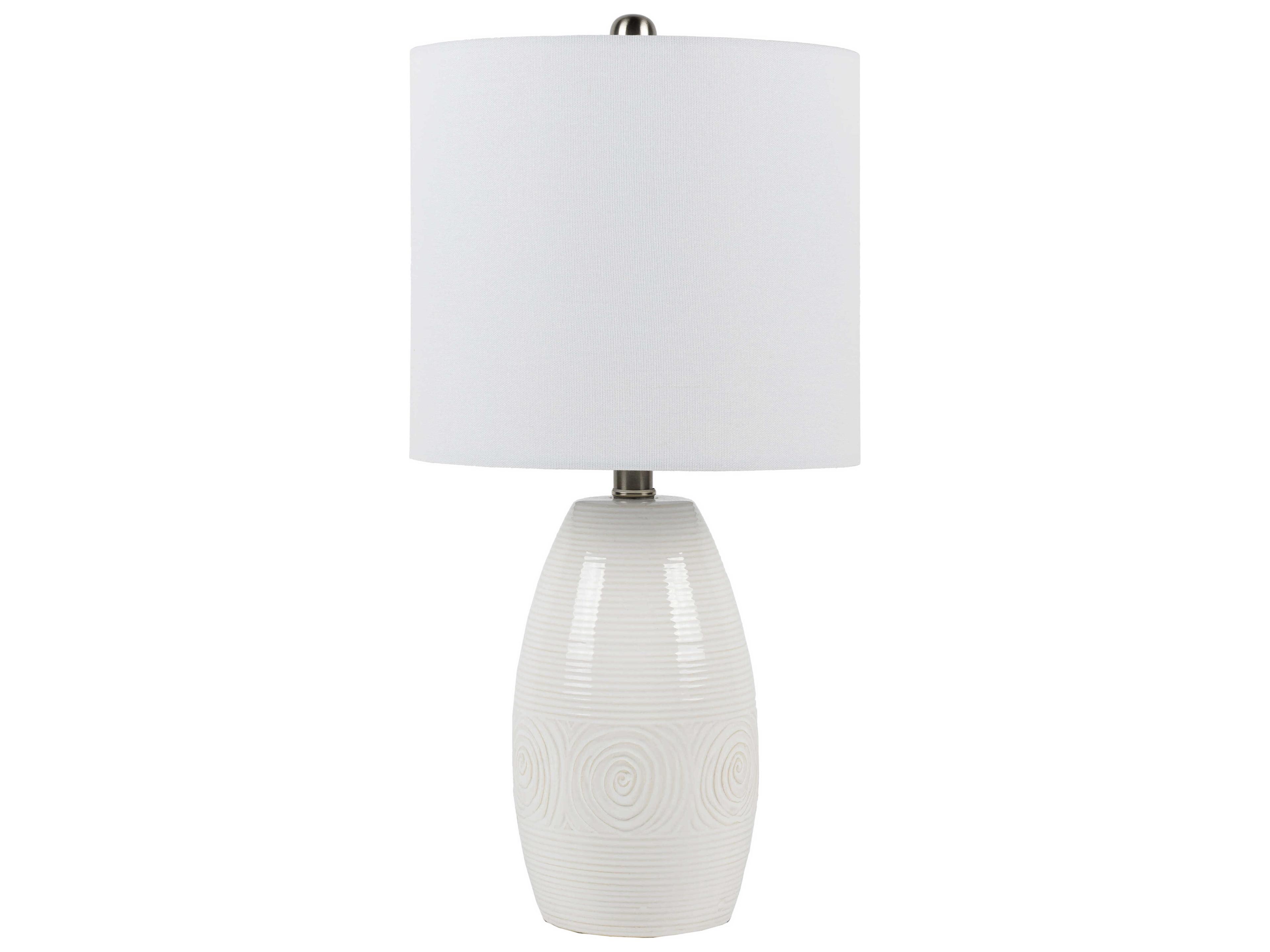 Liara White Table Lamp