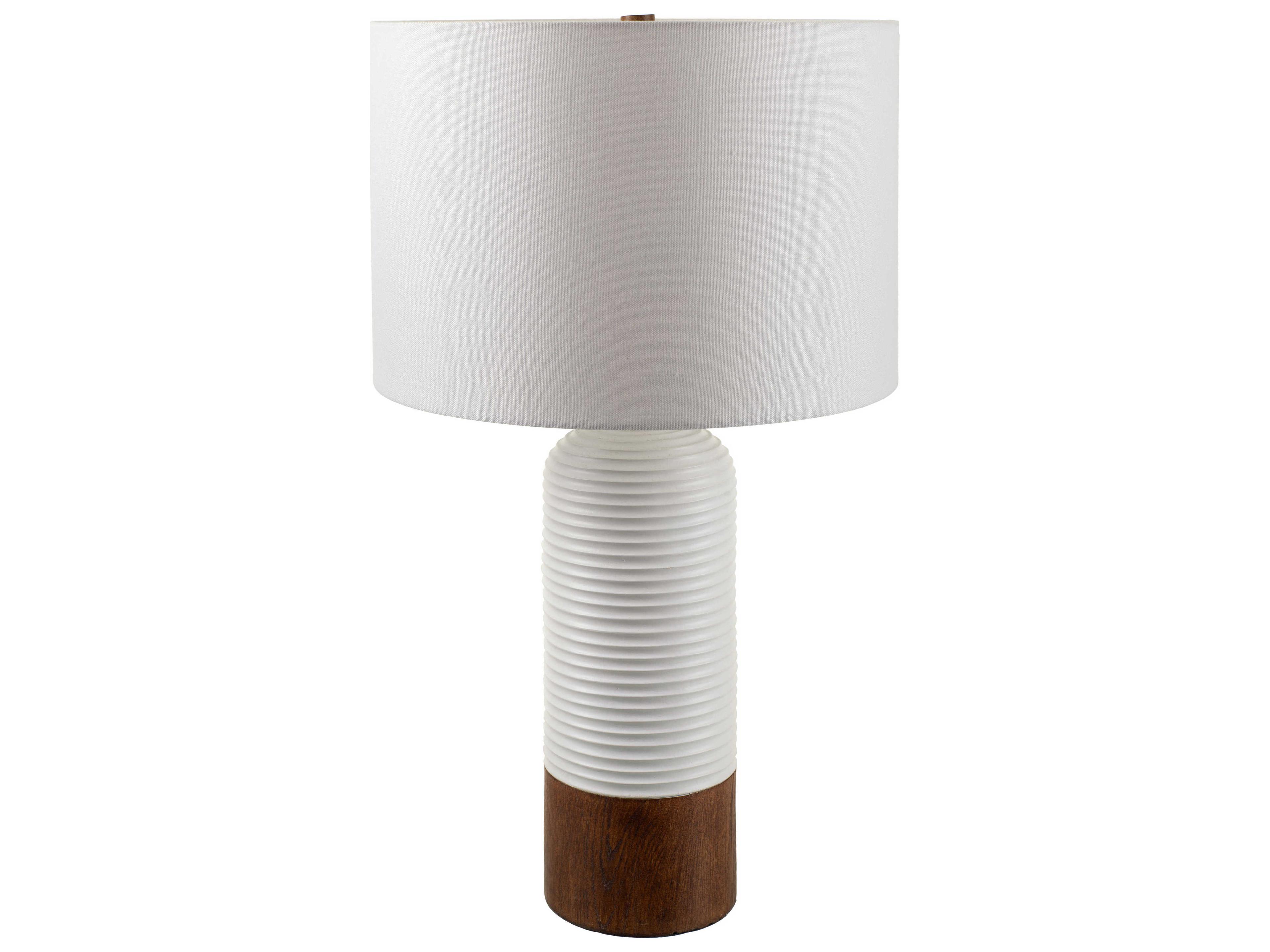 Livabliss by Surya Livia White Buffet Lamp