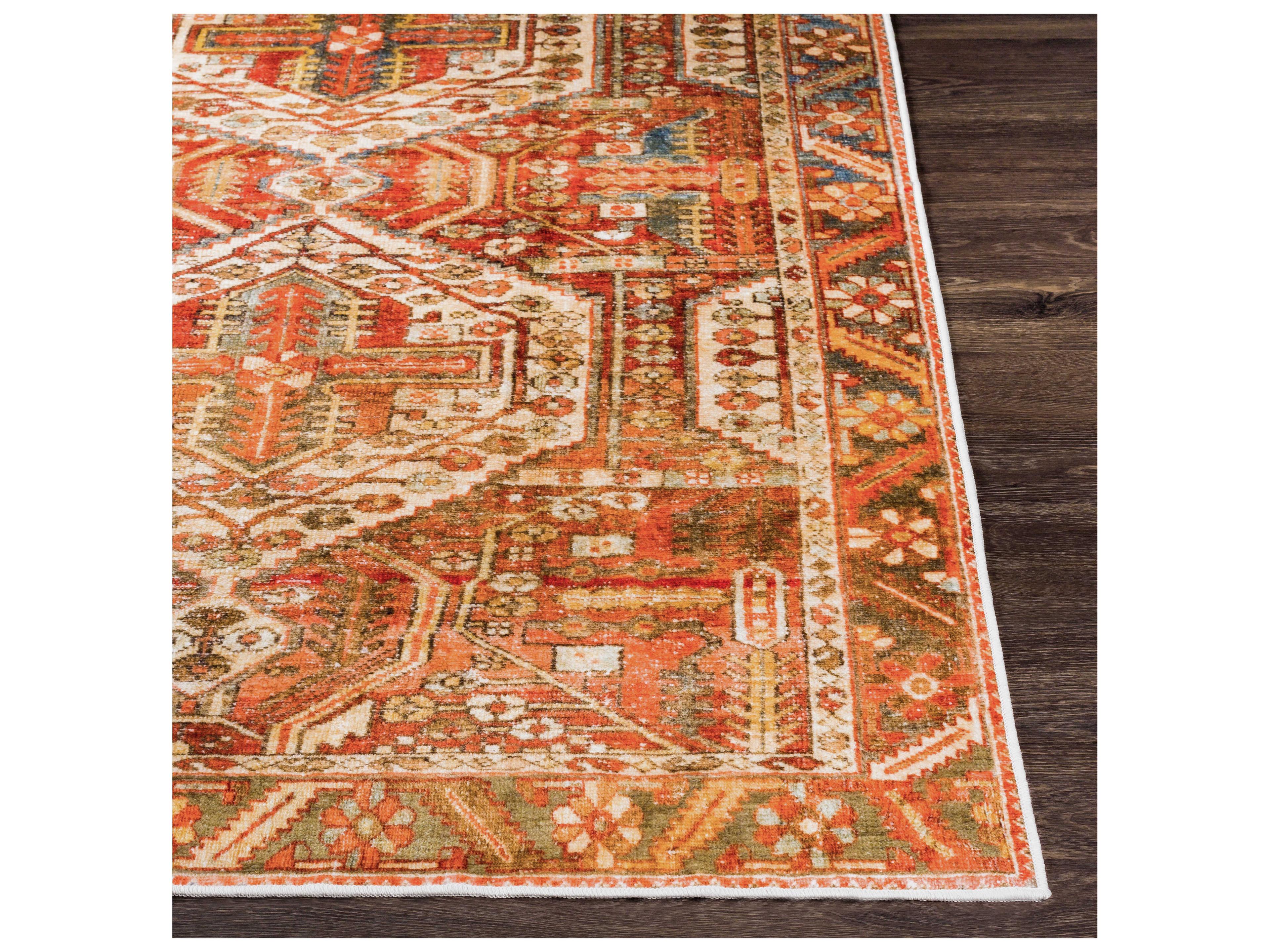 Livabliss by Surya Lavable Bordered Area Rug